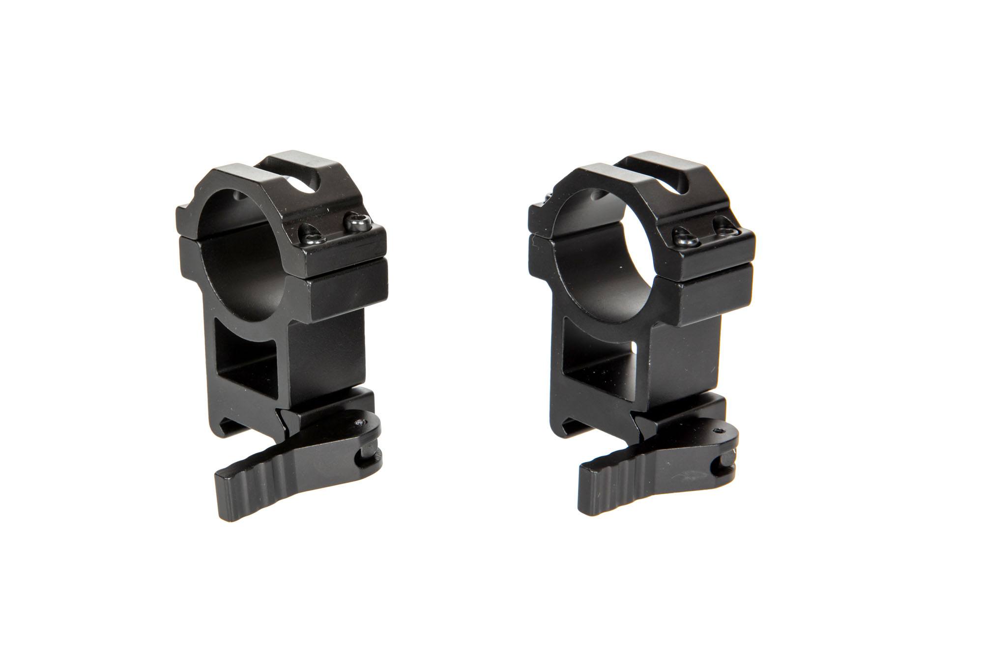 Set of 2 High-Raiser QD 30mm Scope Mounts