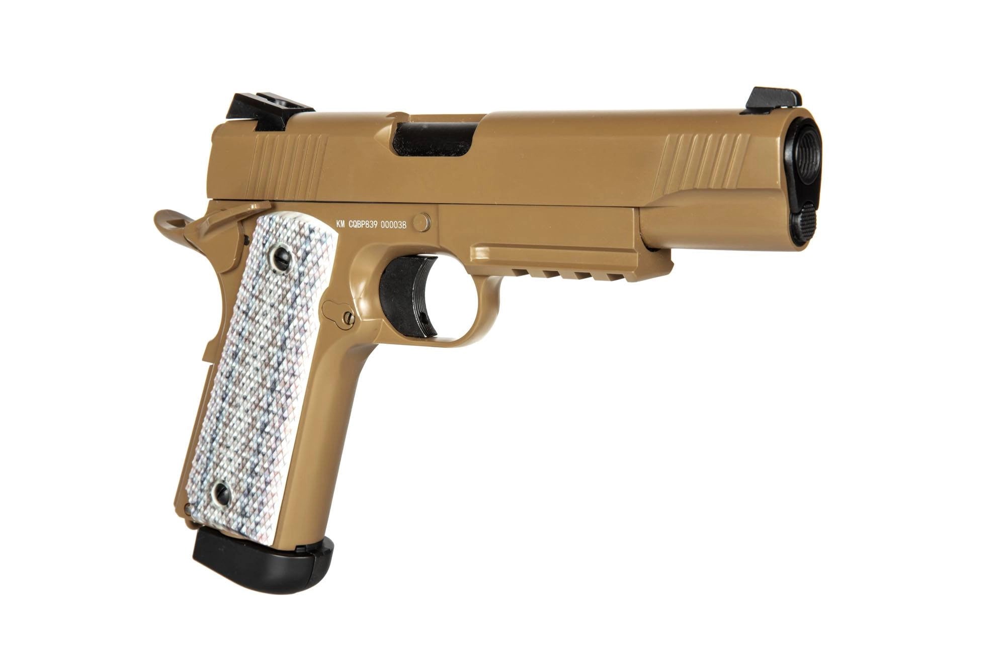 DB Hi-Capa 7.1 CQBP Co2 (839) - Tan