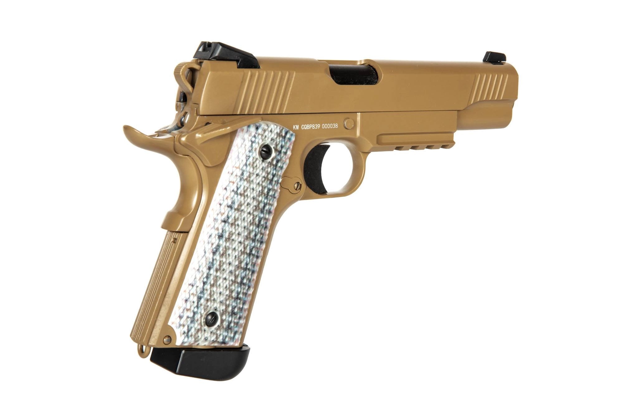 DB Hi-Capa 7.1 CQBP Co2 (839) - Tan