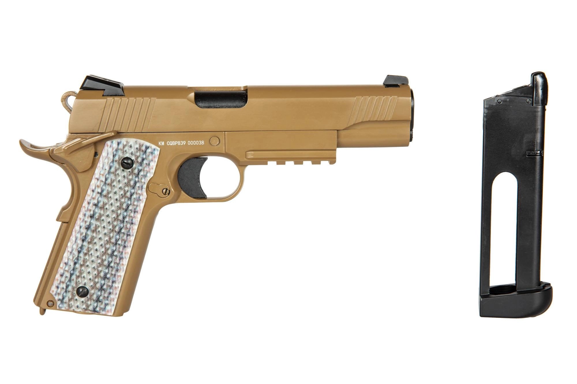 DB Hi-Capa 7.1 CQBP Co2 (839) - Tan