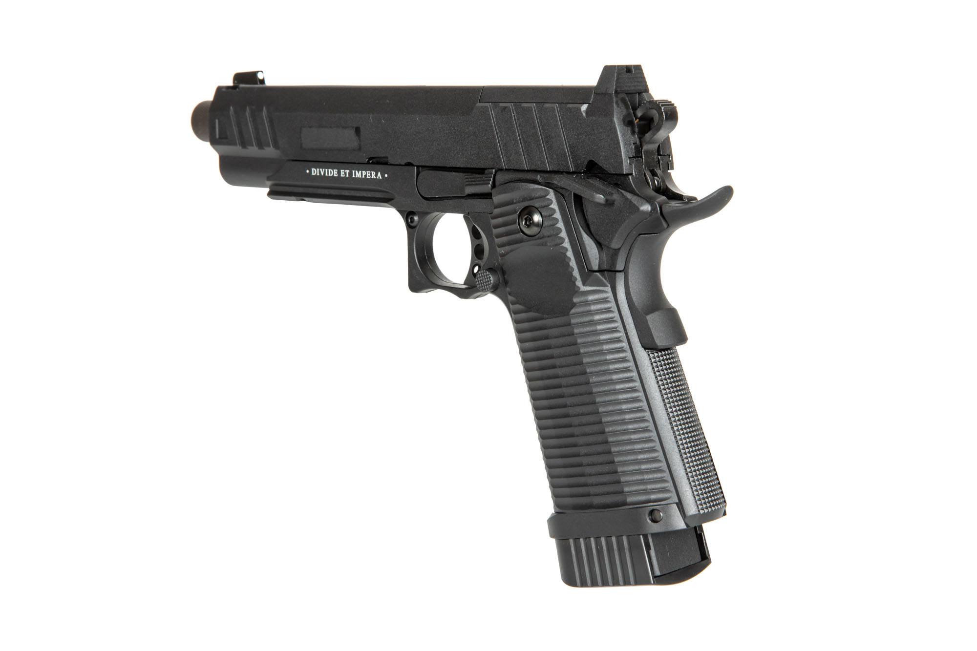Ludus VI CO2 Pistol Replica - Black by Secutor on Airsoft Mania Europe