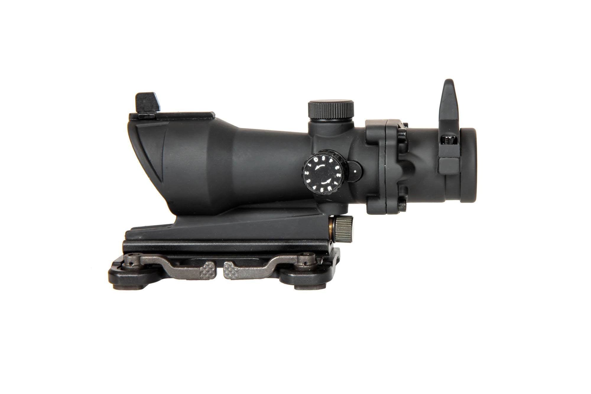 4x32 ACOG Replica with Lighting and QD Mount - Black
