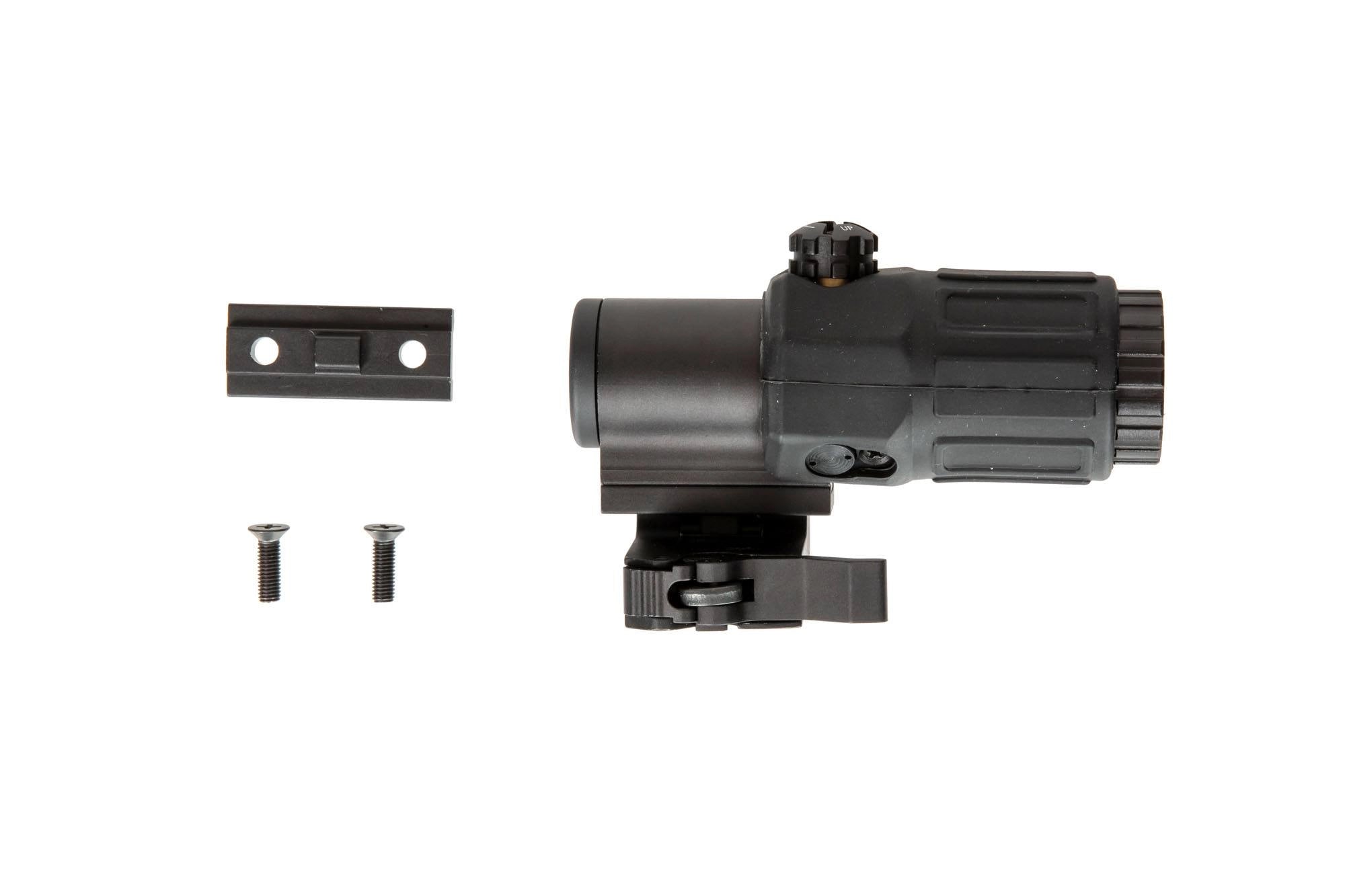 Magnifier 3x with Killflash Cover - Black-2