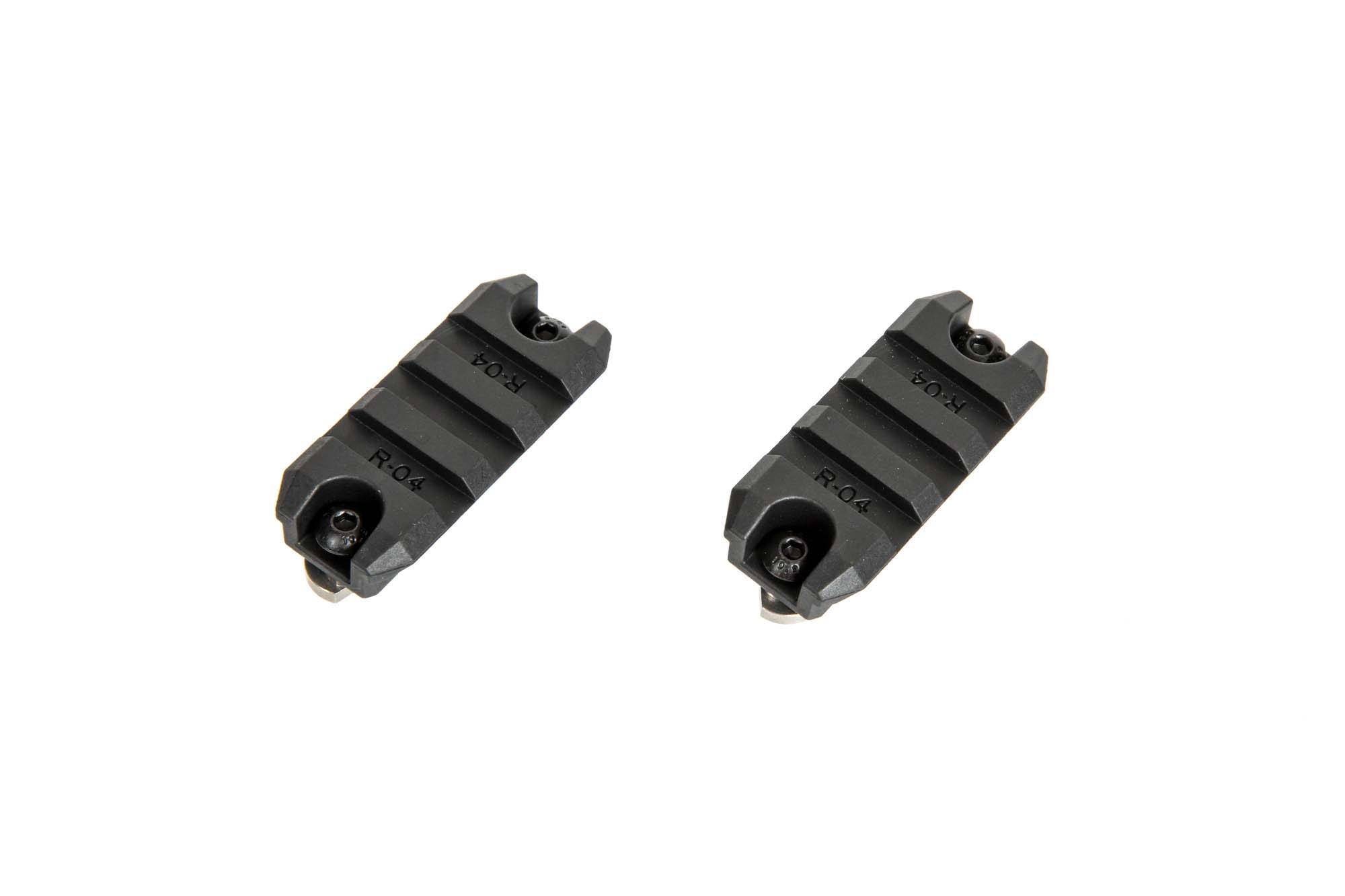 M-LOK 2” Polymer Rail (2 Pcs) - Black