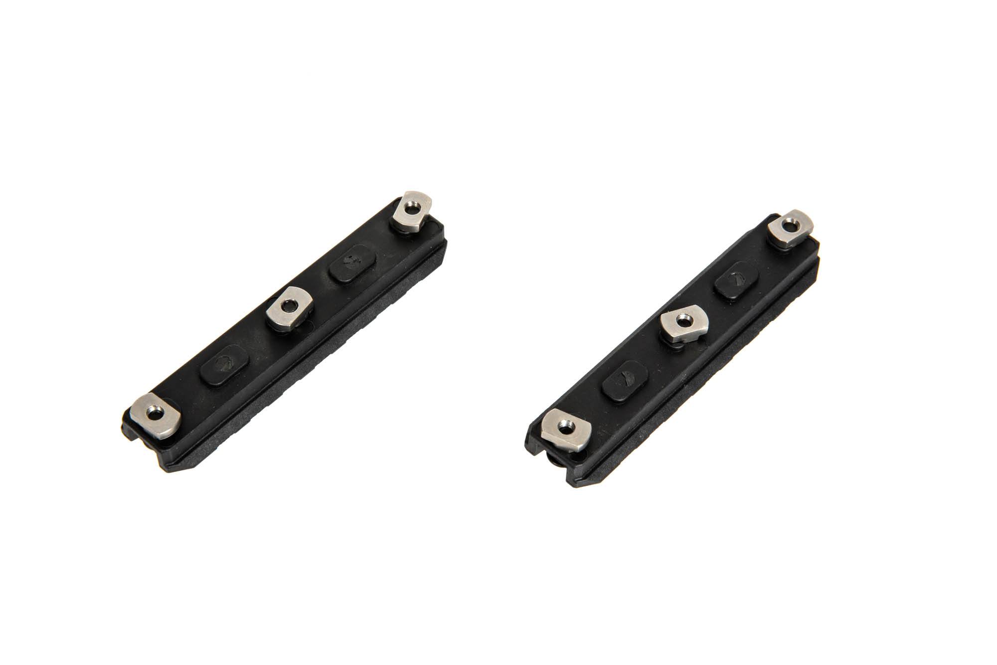 M-LOK 3.5” Polymer Rail (2 Pcs) - Black