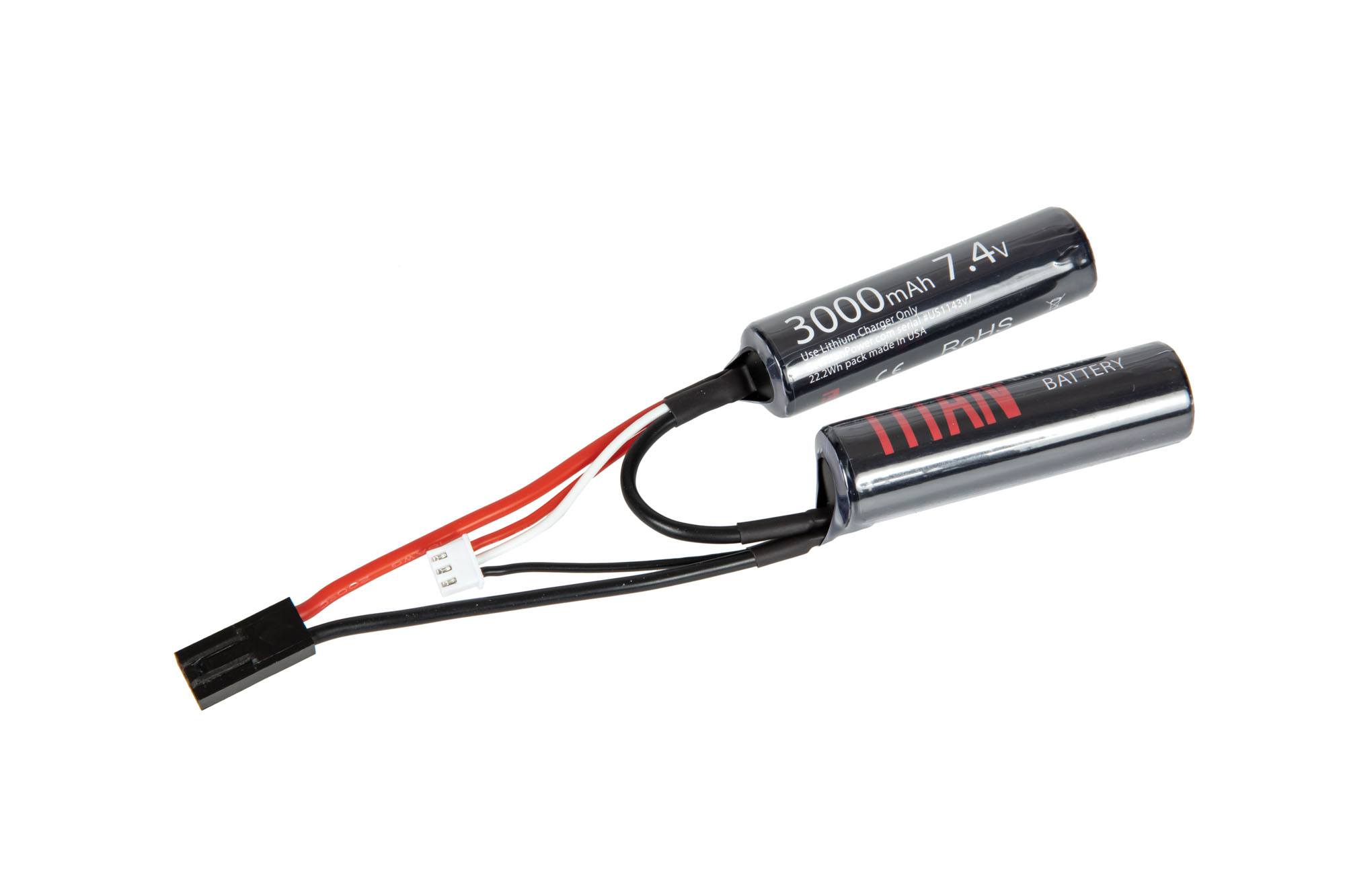 Battery Li-Ion 7.4v 3000mAh Nunchuck (Tamiya)