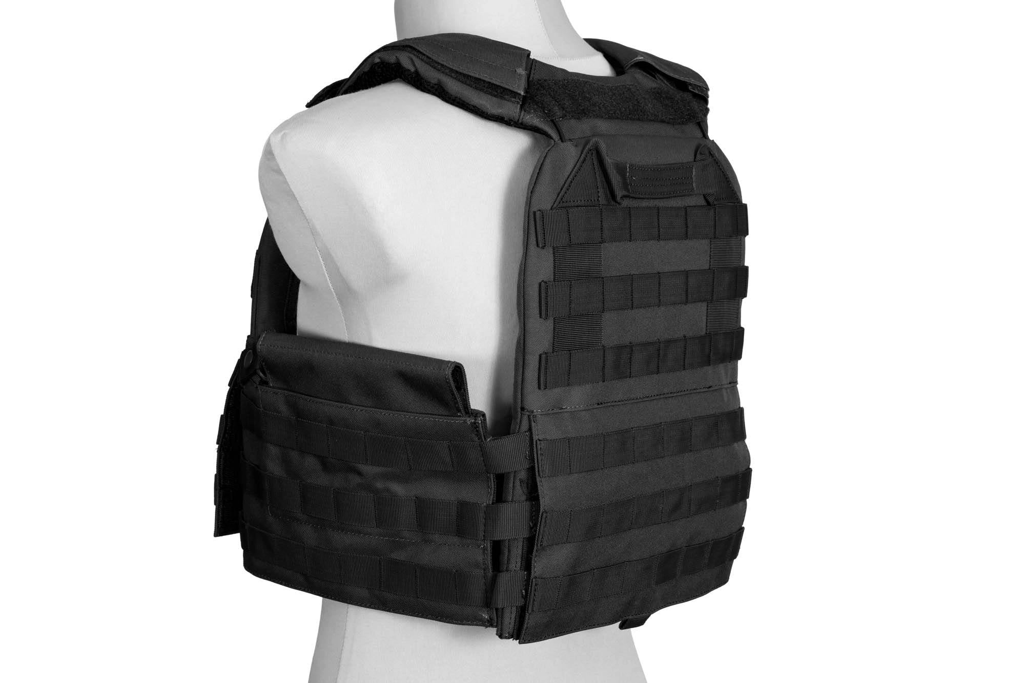 Quick Release Plate Carrier Tactical Vest - Black