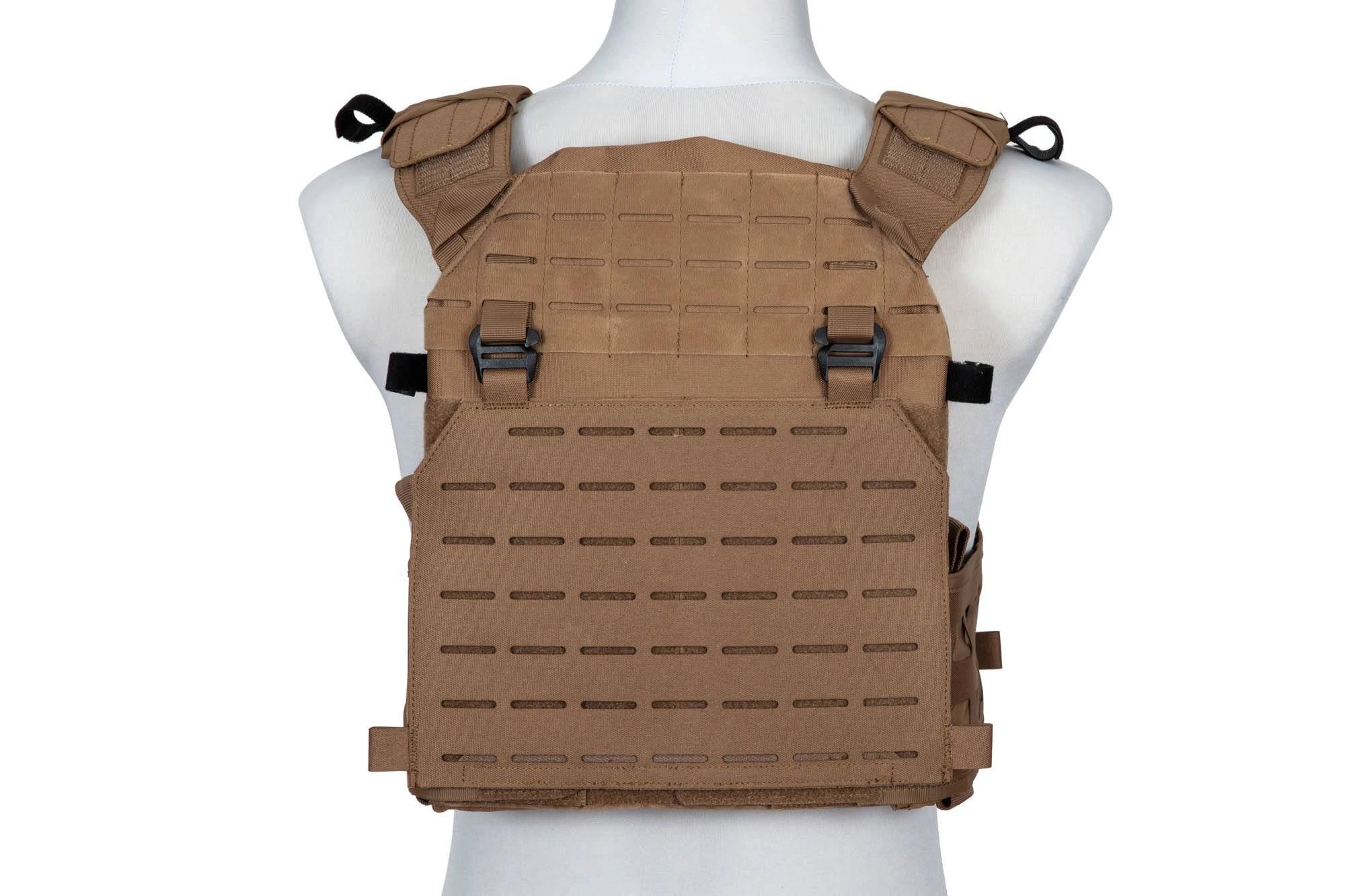 Advanced Laser-Cut Tactical Vest - tan