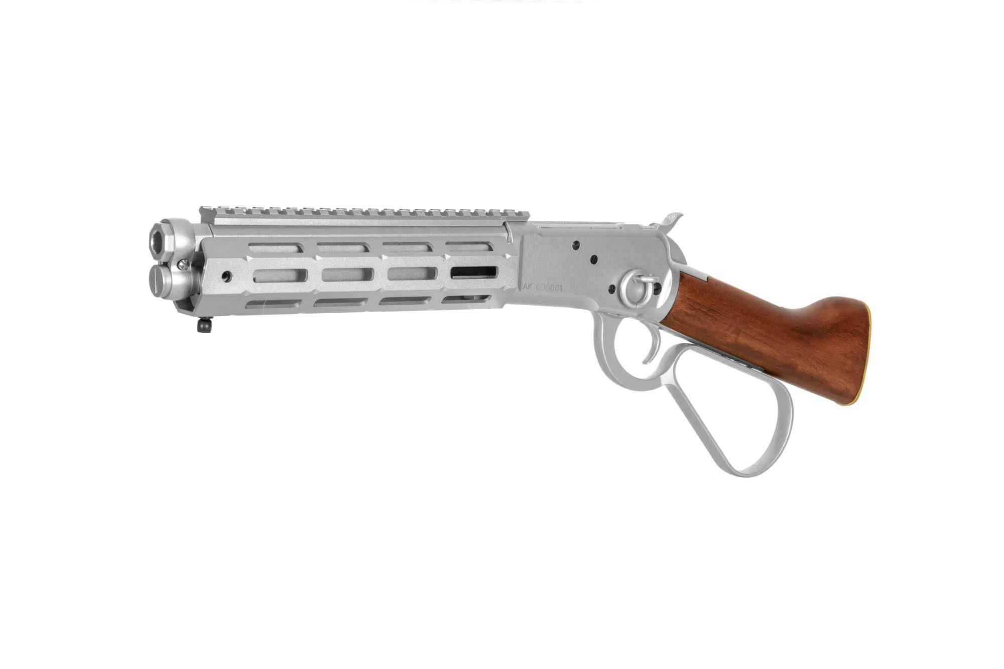 1873 Rifle Replica (Real Wood) - silver by A&K on Airsoft Mania Europe