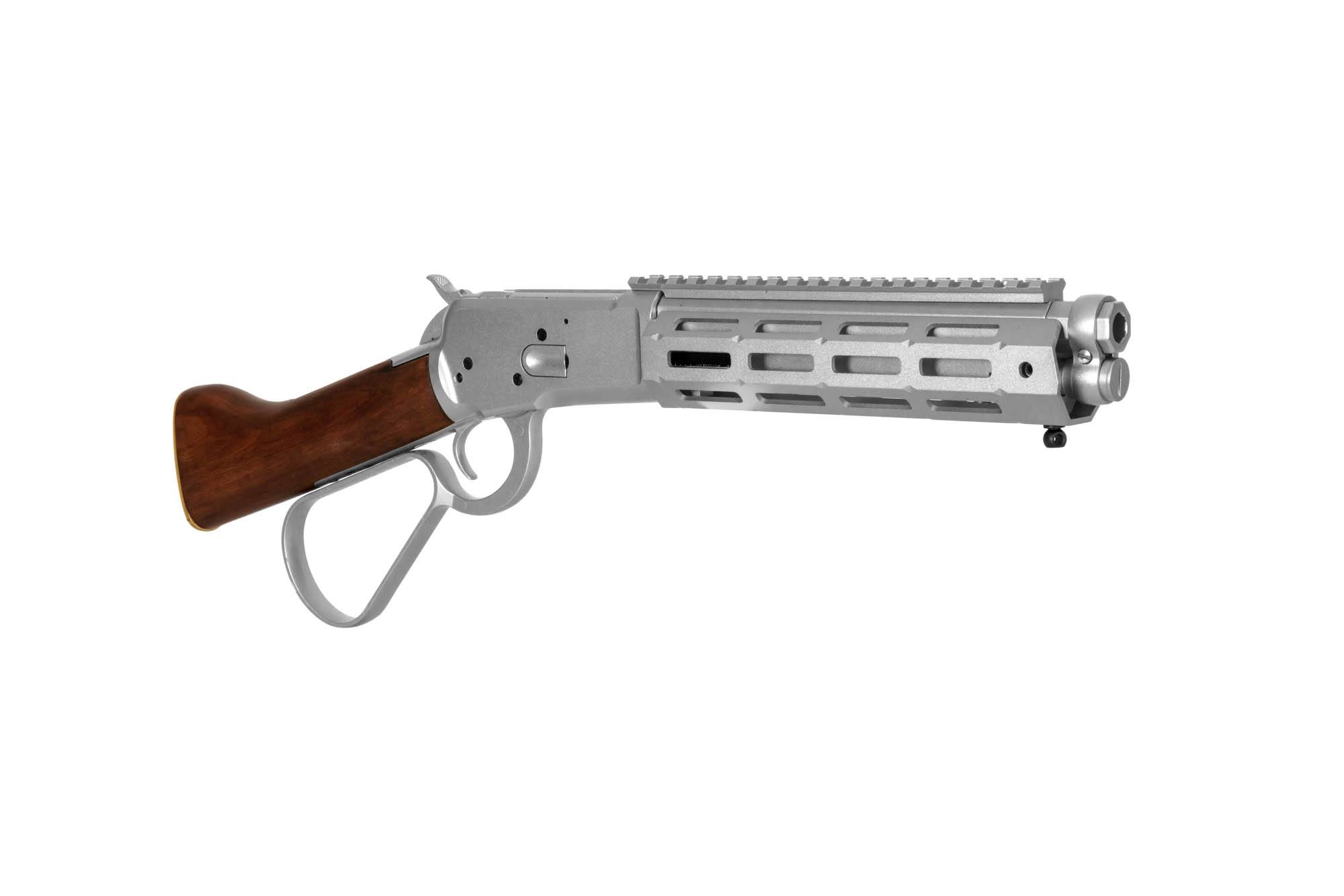 1873 Rifle Replica (Real Wood) - silver by A&K on Airsoft Mania Europe