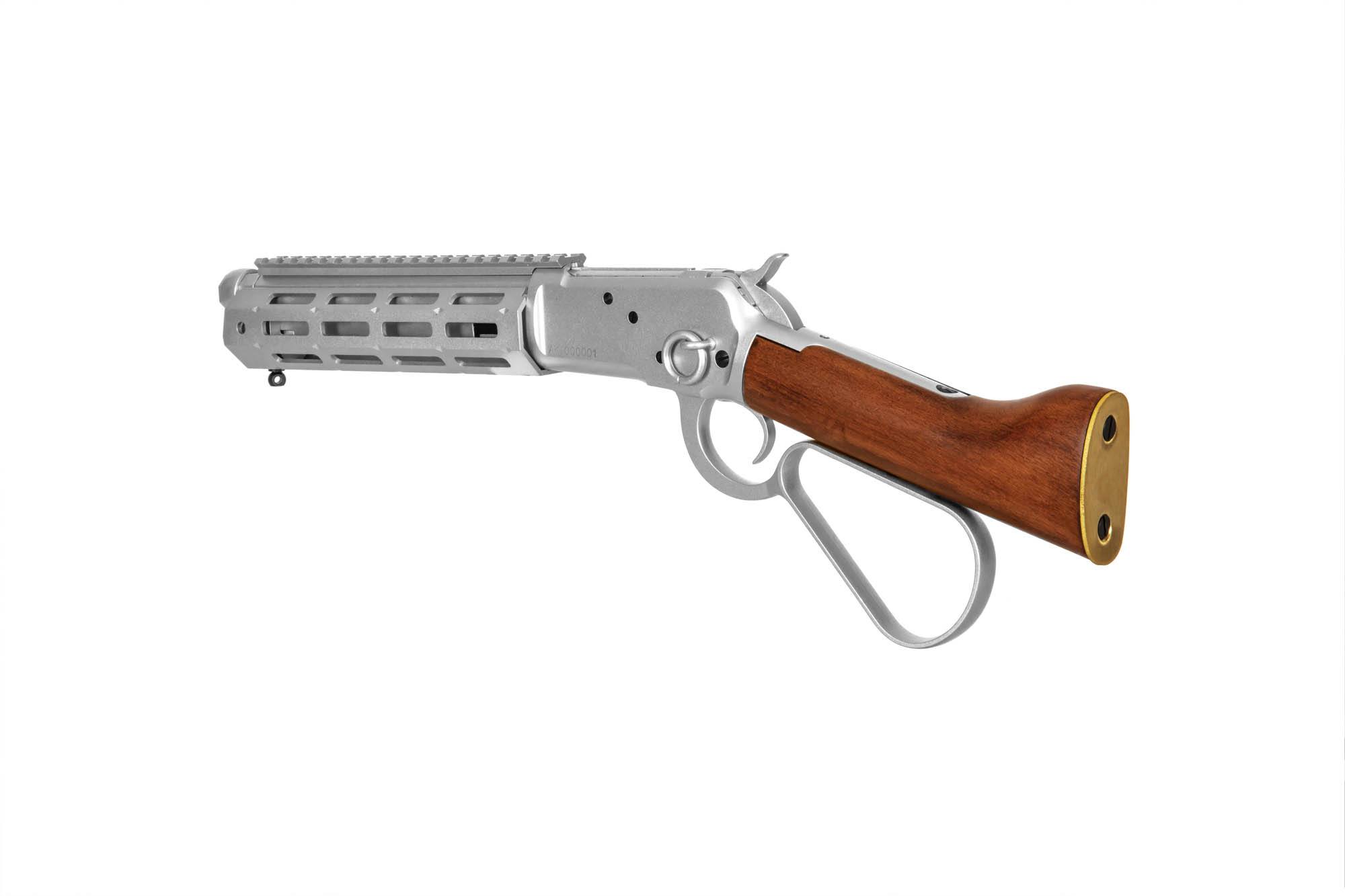 1873 Rifle Replica (Real Wood) - silver by A&K on Airsoft Mania Europe