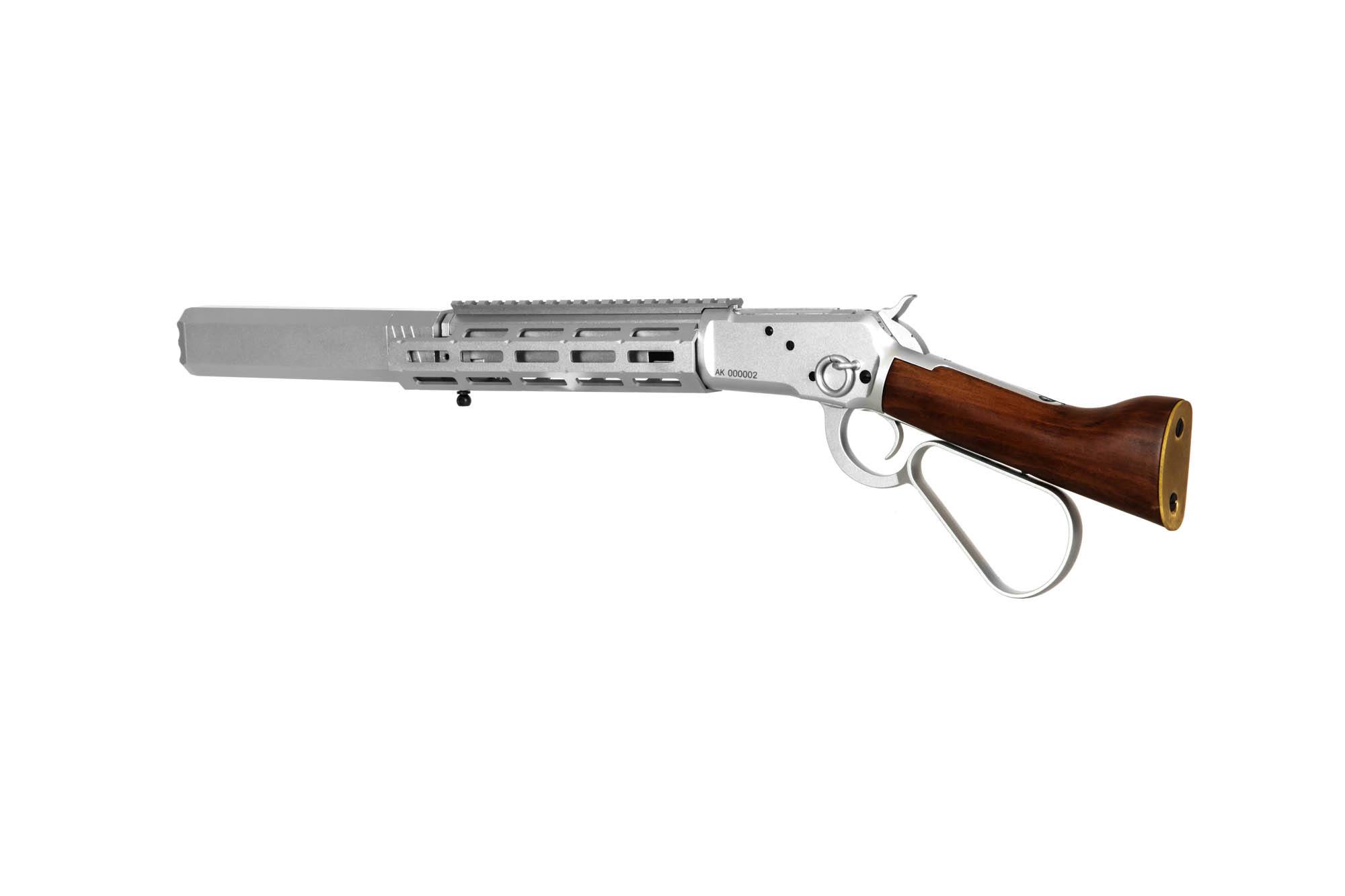 1873RS Rifle Replica (Real Wood) - silver by A&K on Airsoft Mania Europe
