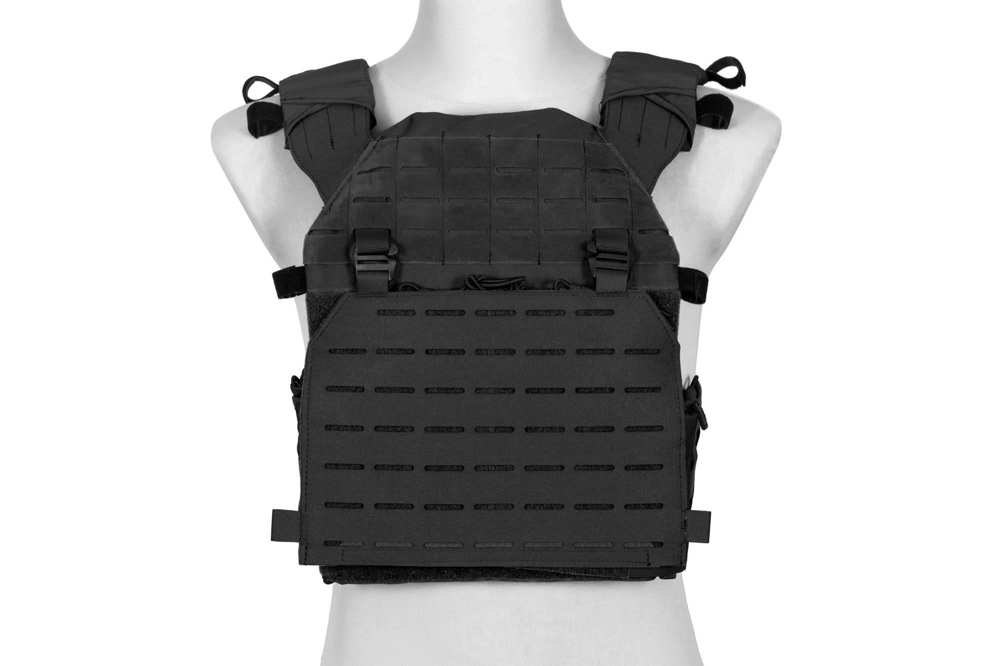 Laser-Cut Plate Carrier - black