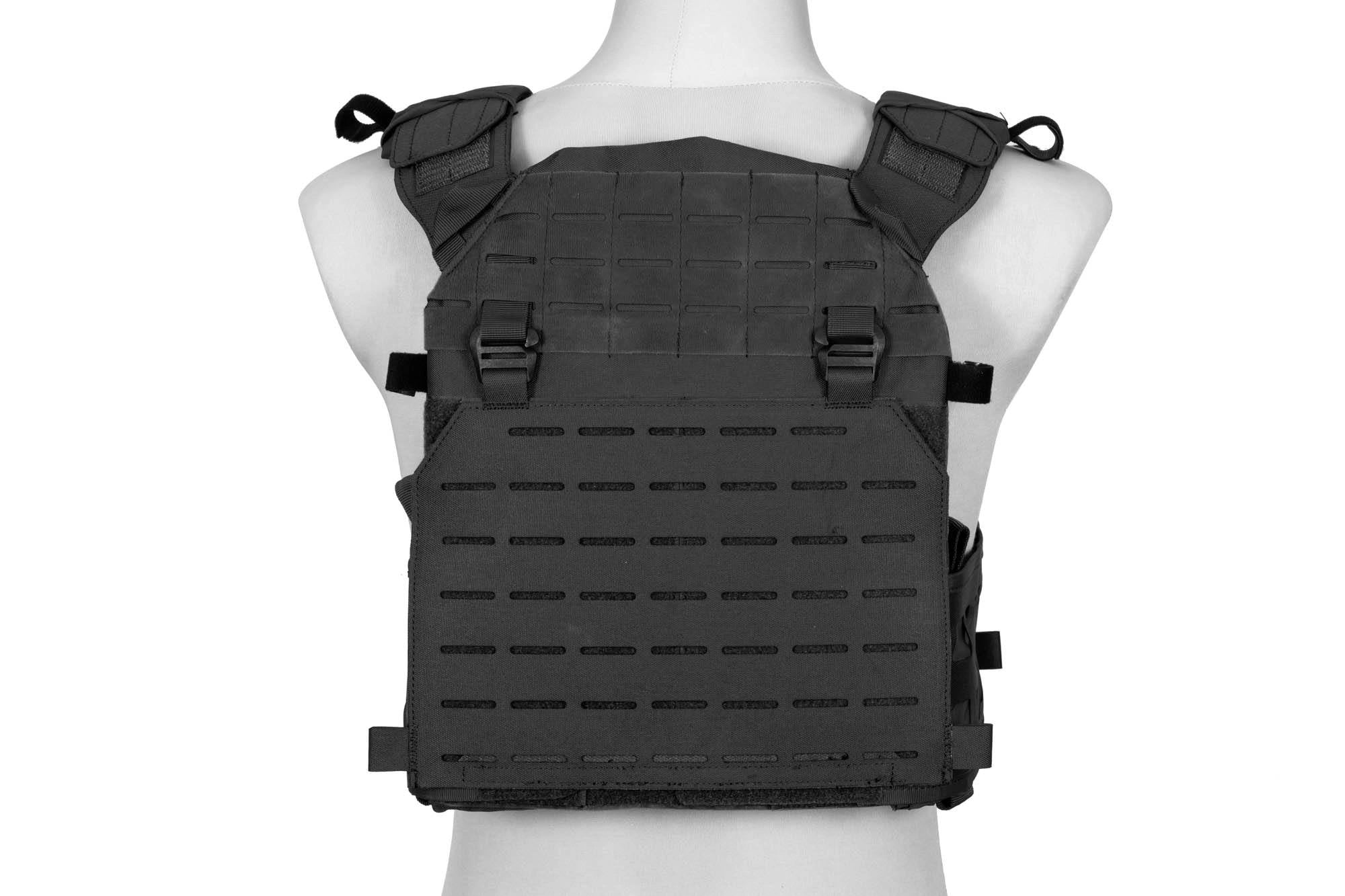Laser-Cut Plate Carrier - black