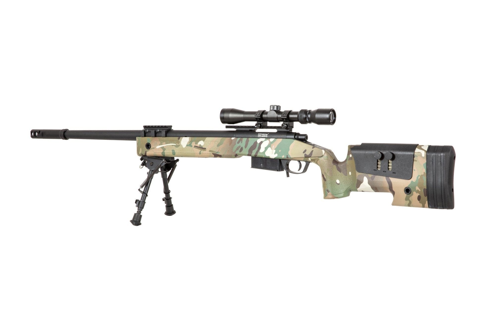 SA-CORE S03 High Velocity Sniper Rifle (Scope and Bipod) Multicam