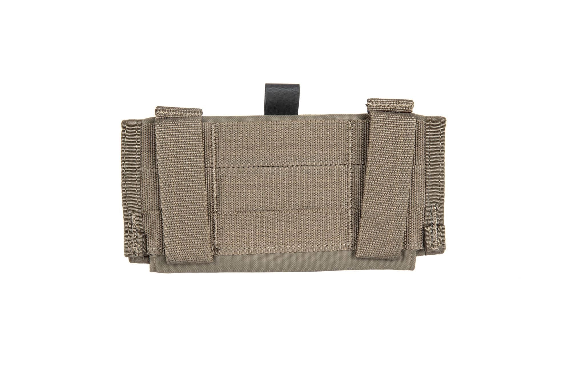Folding Molle Map Holder with Velcro - Ranger Green