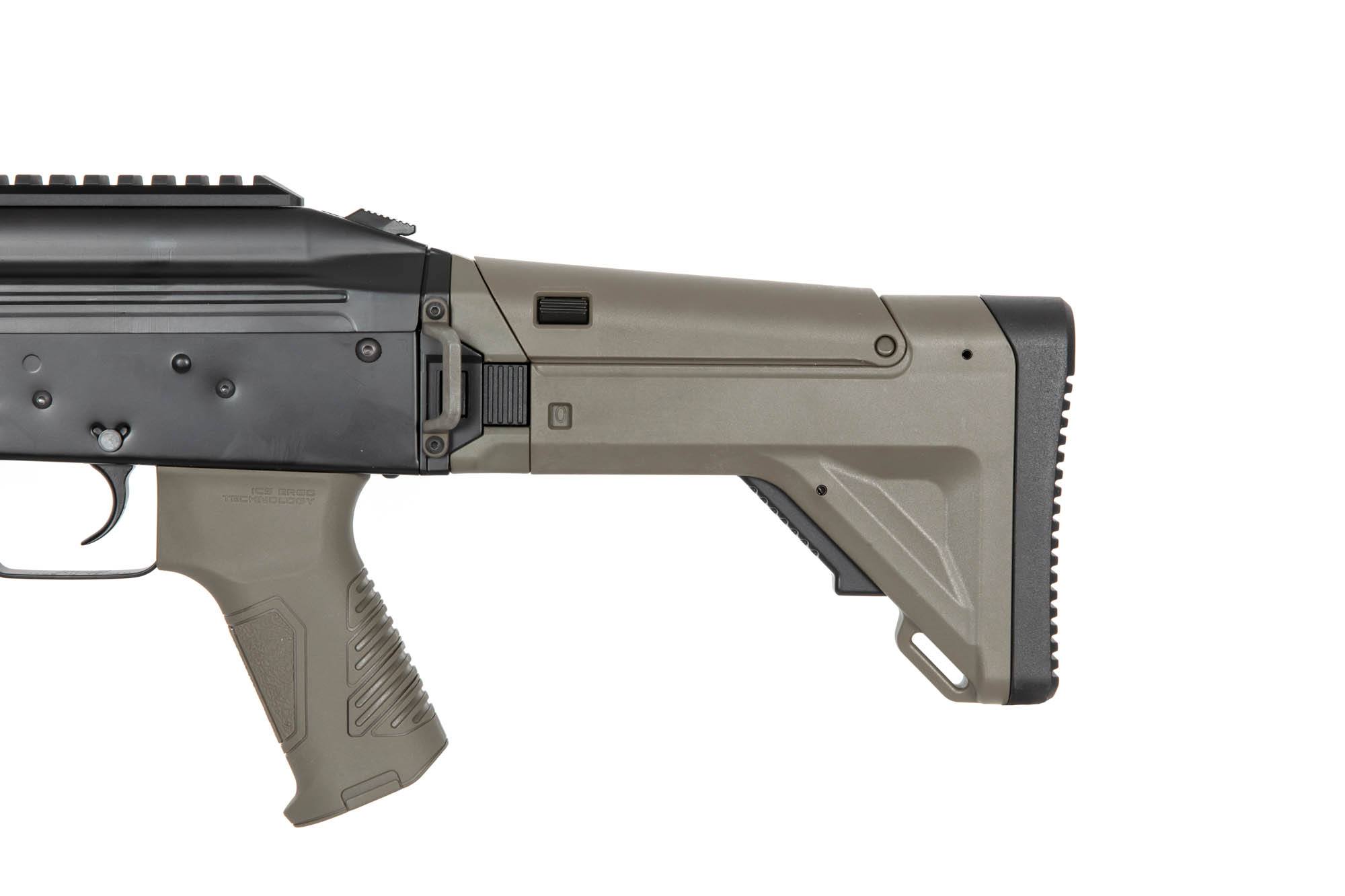 CXP-ARK Carbine Replica - black / olive by ICS on Airsoft Mania Europe