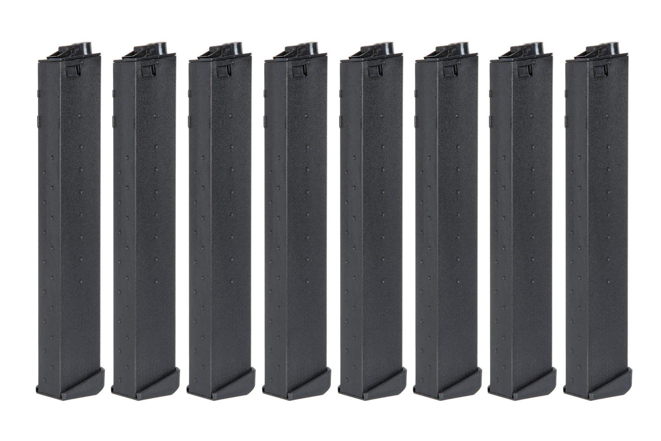 Set of 8pcs 330rd hi-cap magazine for PDW9