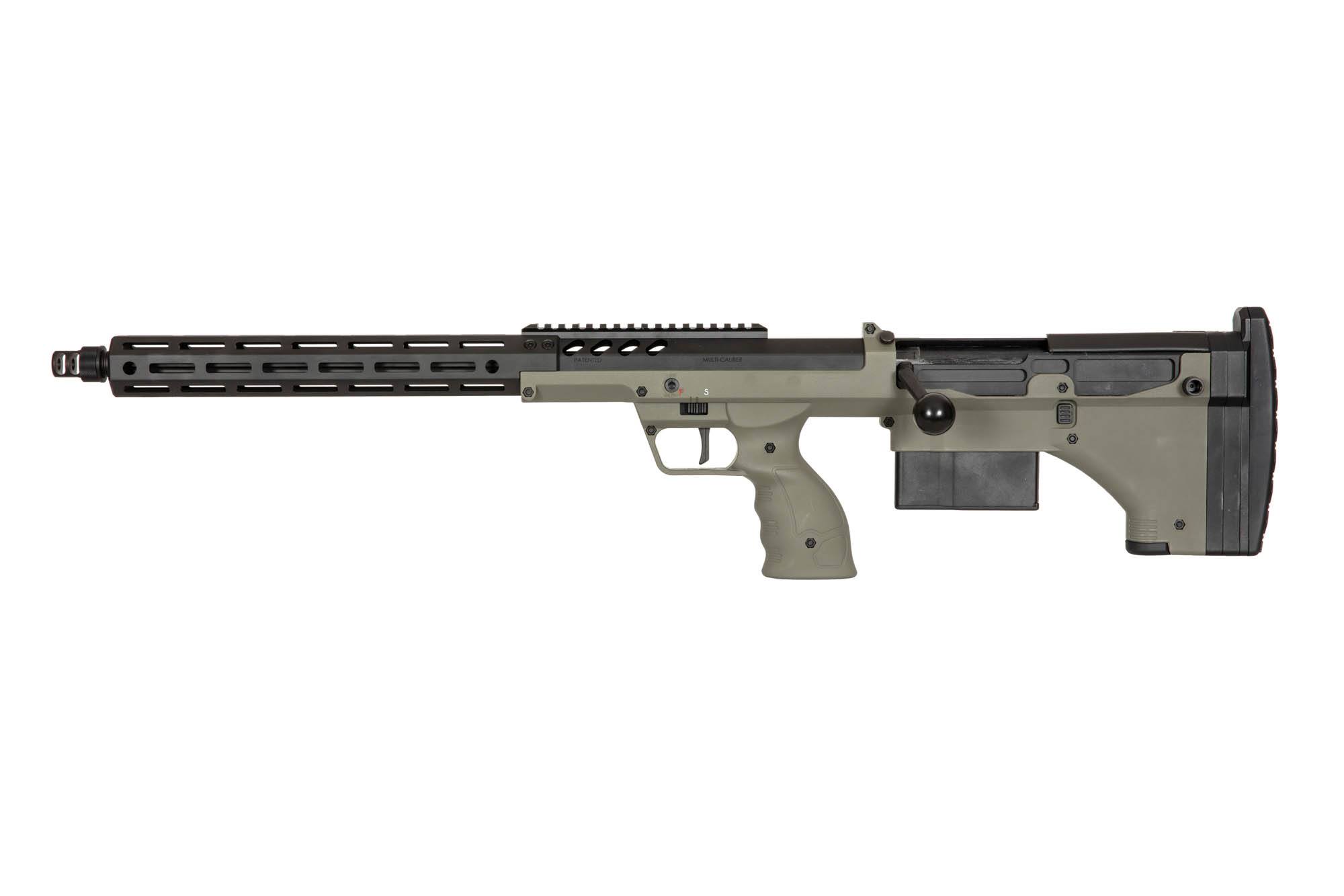 Desert Tech SRS-A2/M2 22” Sniper Rifle (Left-Handed) Olive Drab