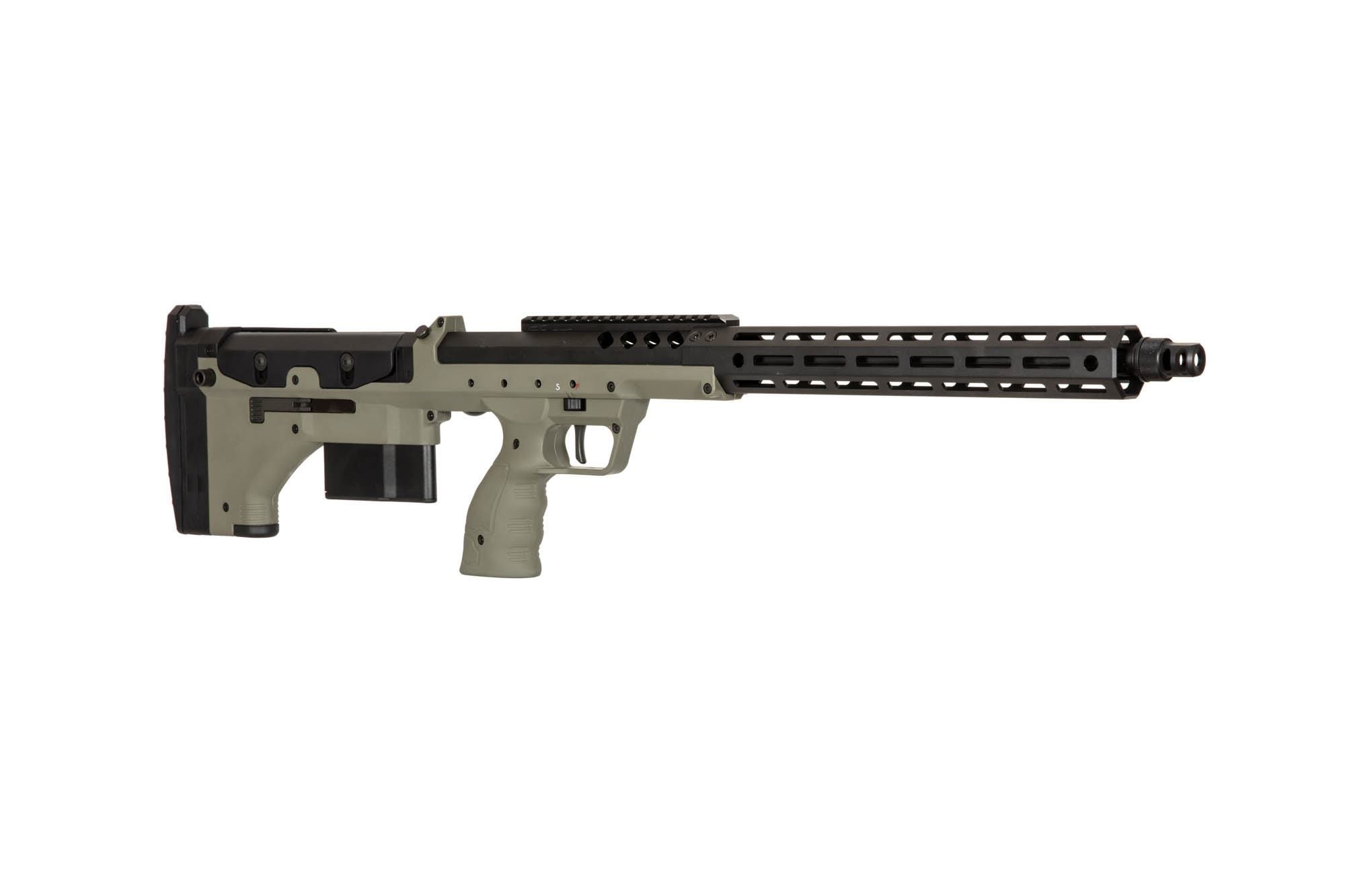 Desert Tech SRS-A2/M2 22” Sniper Rifle (Left-Handed) Olive Drab
