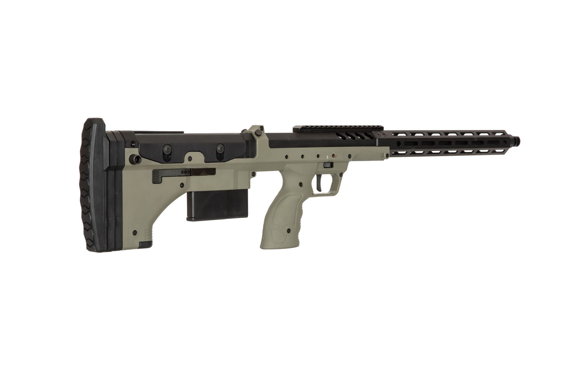 Desert Tech SRS-A2/M2 22” Sniper Rifle (Left-Handed) Olive Drab
