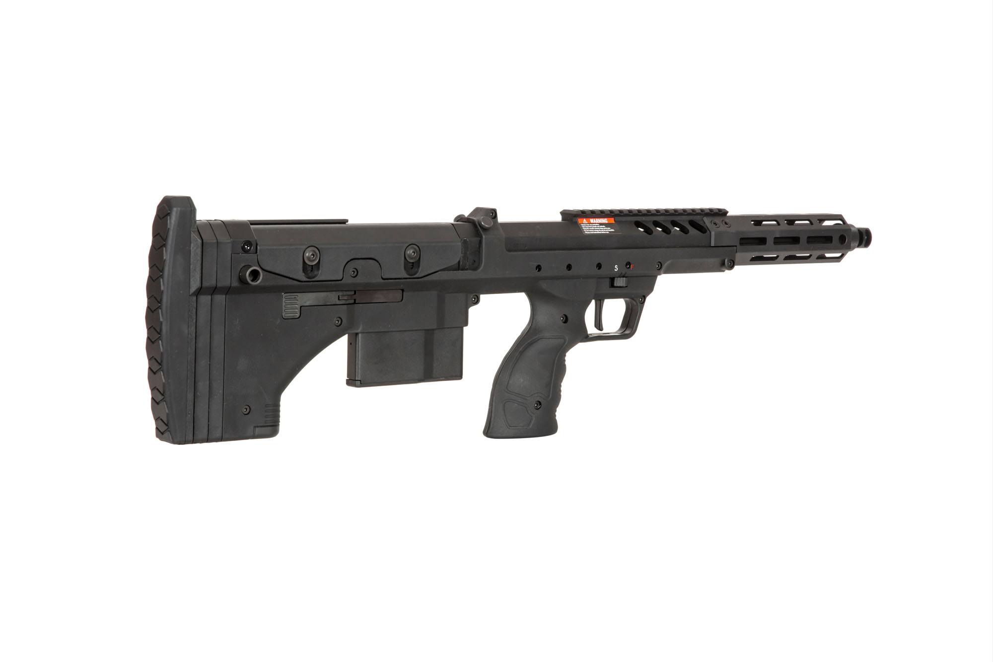 SRS-A2/M2 Covert 16* (Left-Handed) Desert Tech Sniper Rifle - Black