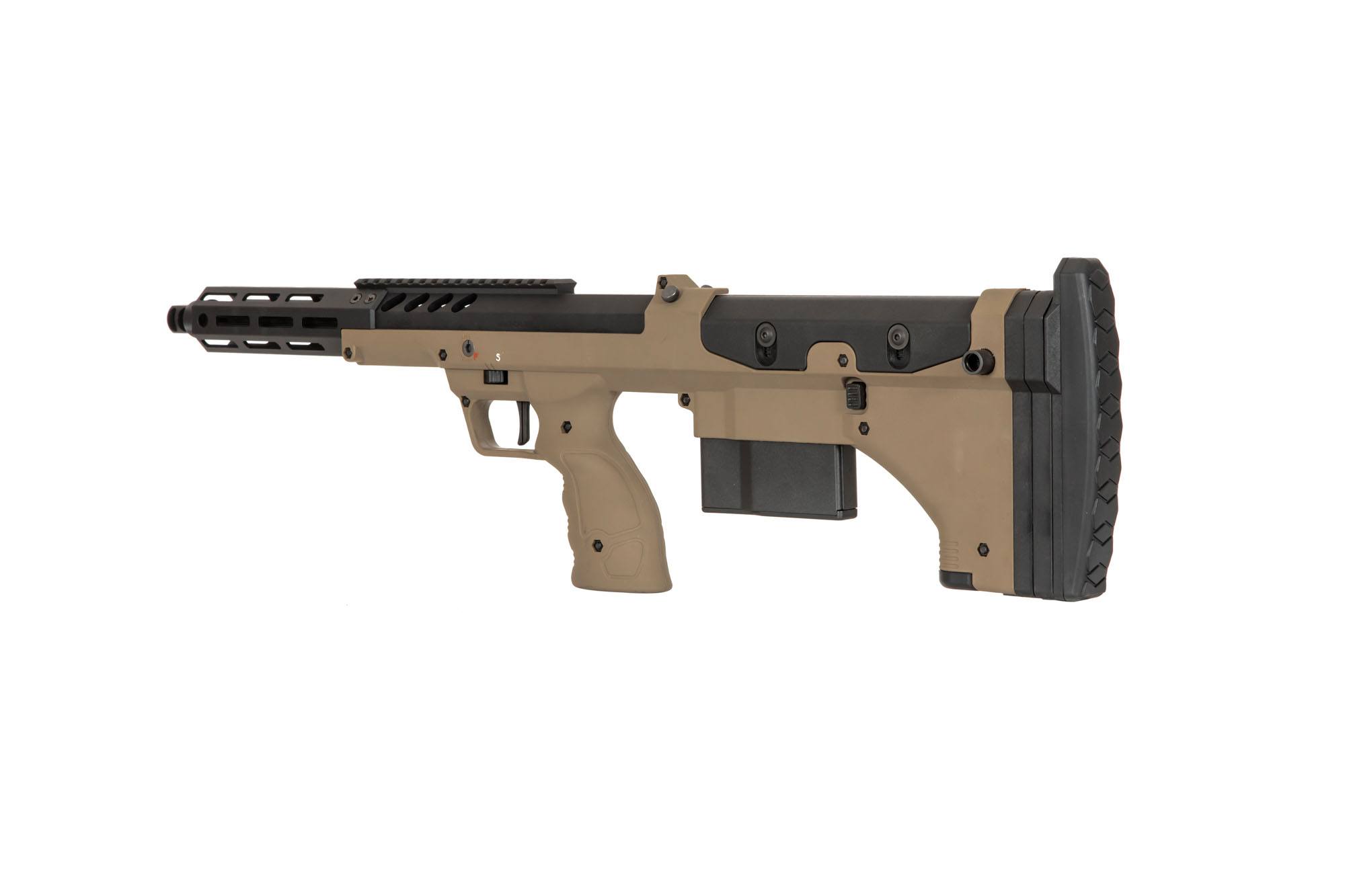 Desert Tech SRS-A2/M2 Covert 16* Sniper Rifle (Right-Handed) FDE