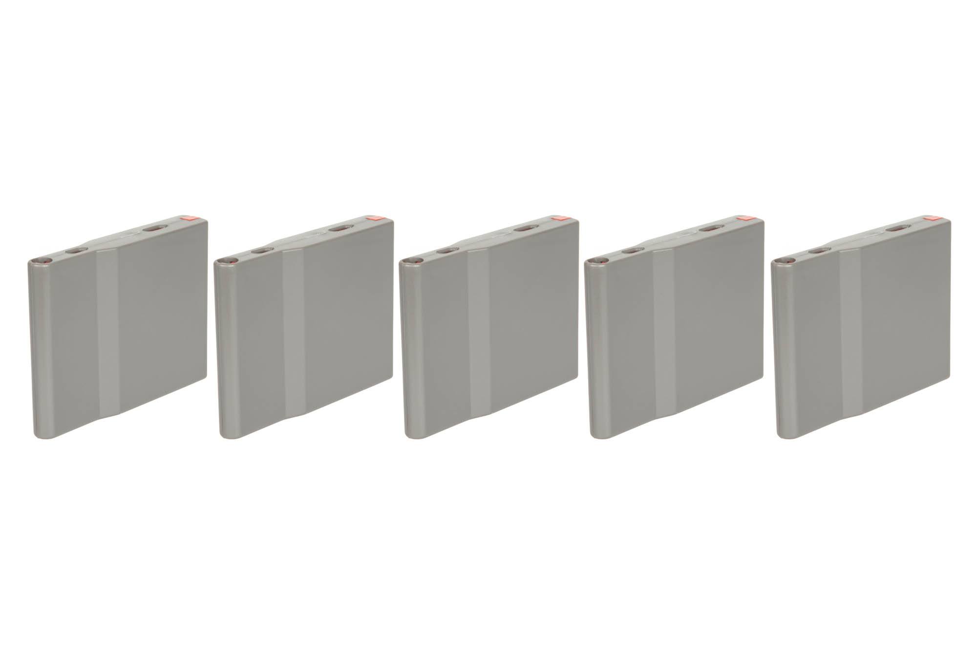 Set of 5 polymer 25bbs magazines for SRS - WG