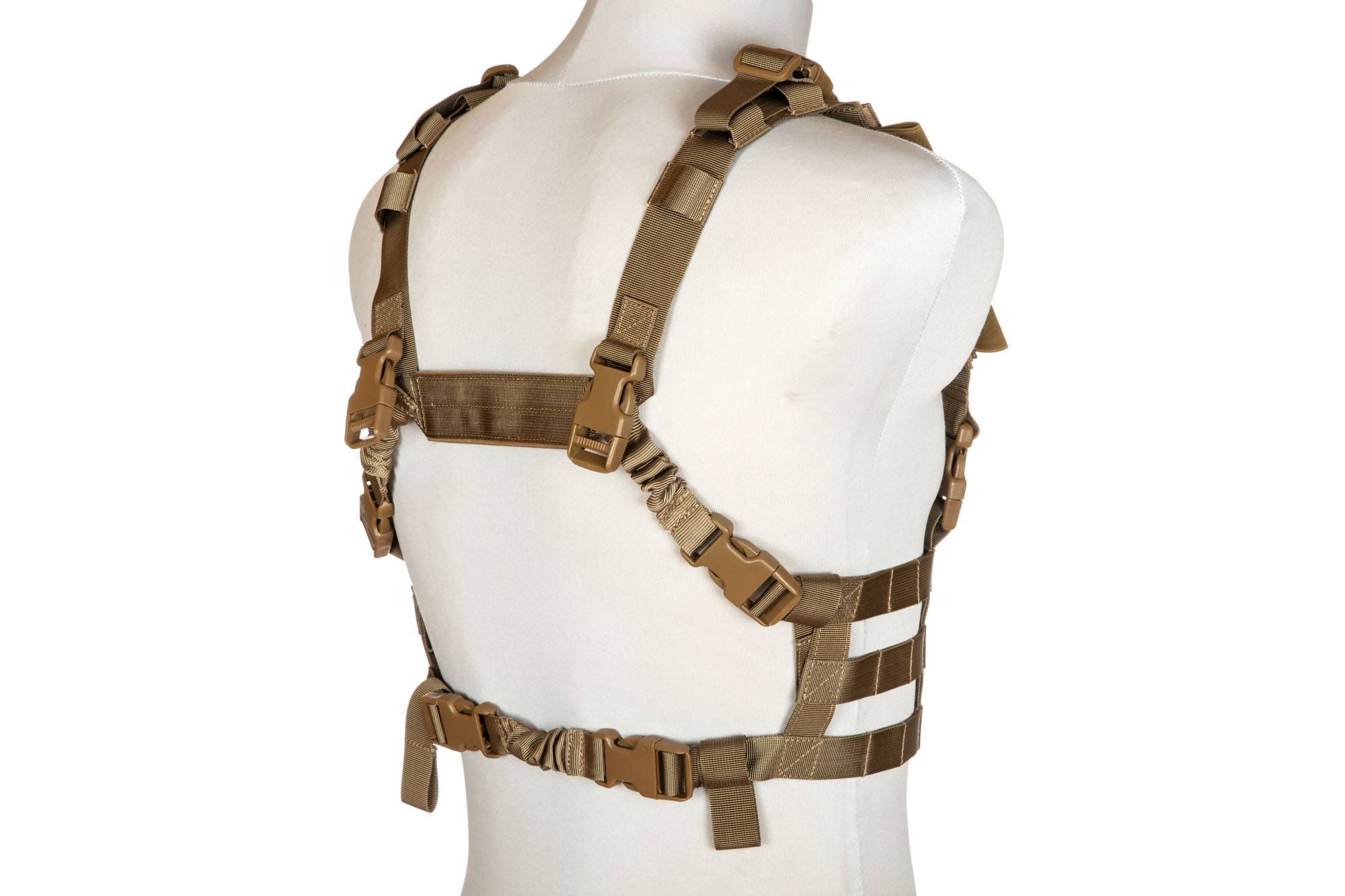 Tactical Vest Sling Chest Rig Cotherium - Coyote Brown