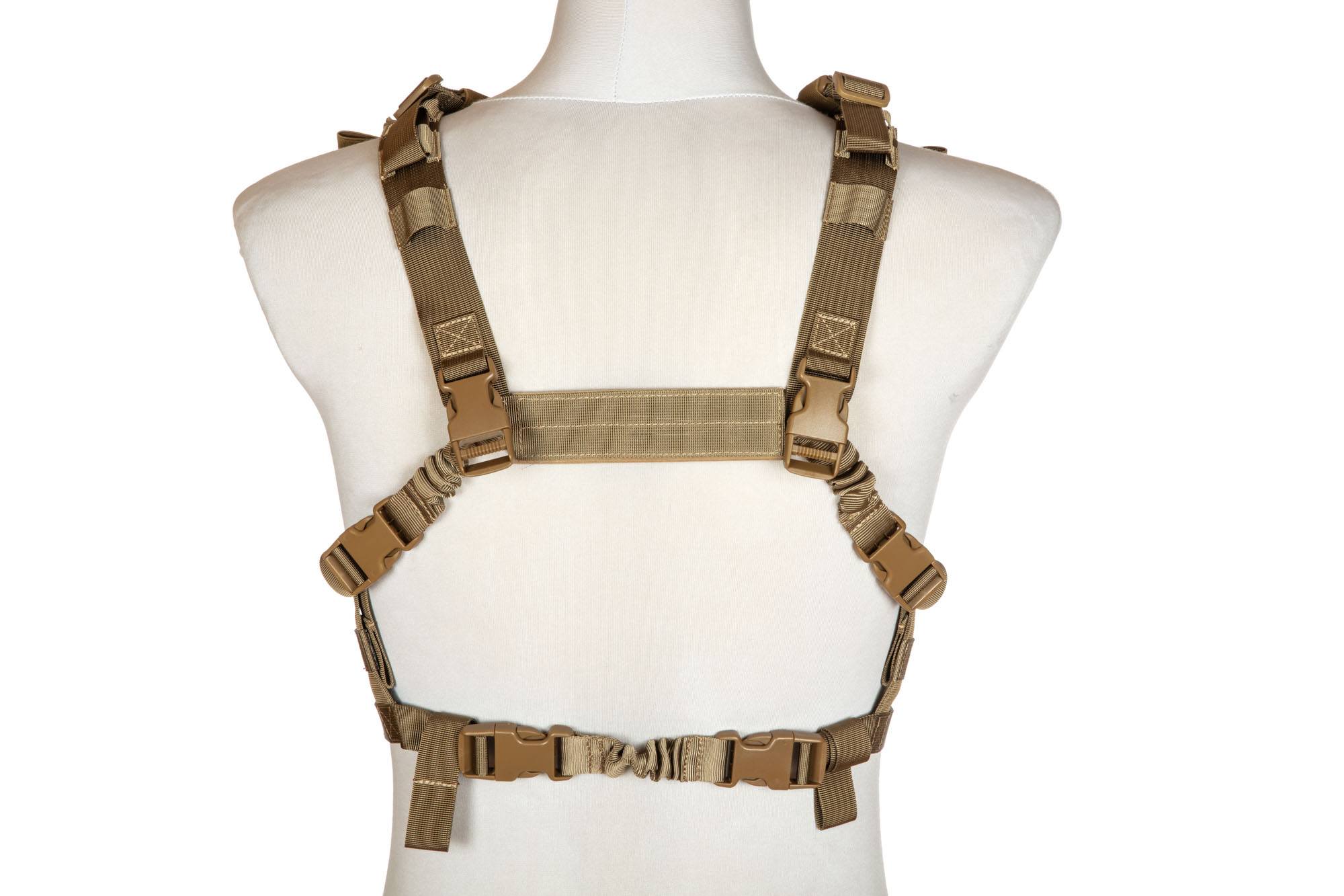 Tactical Vest Sling Chest Rig Cotherium - Coyote Brown