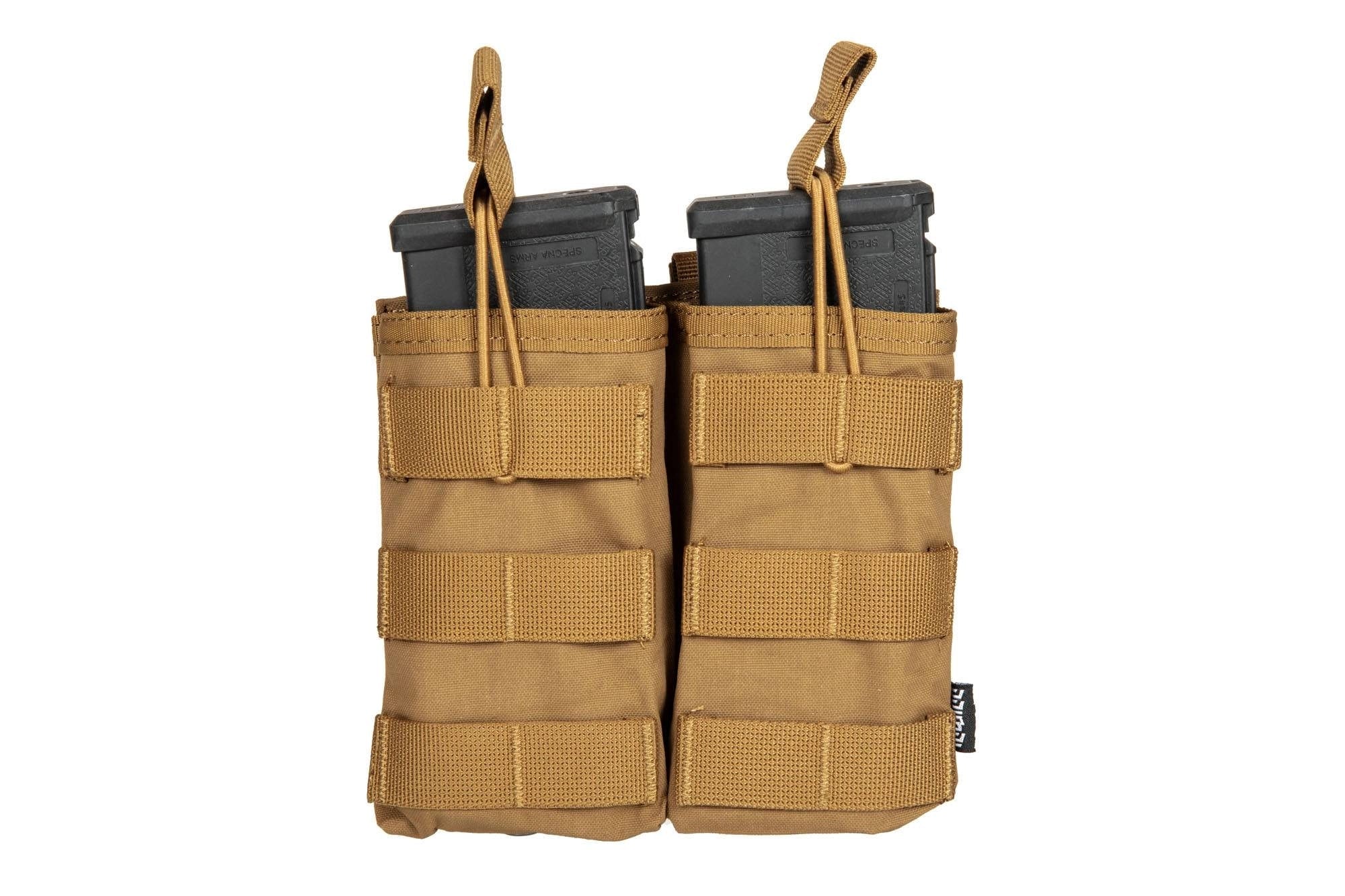 Double Open Magazine Pouch - Coyote