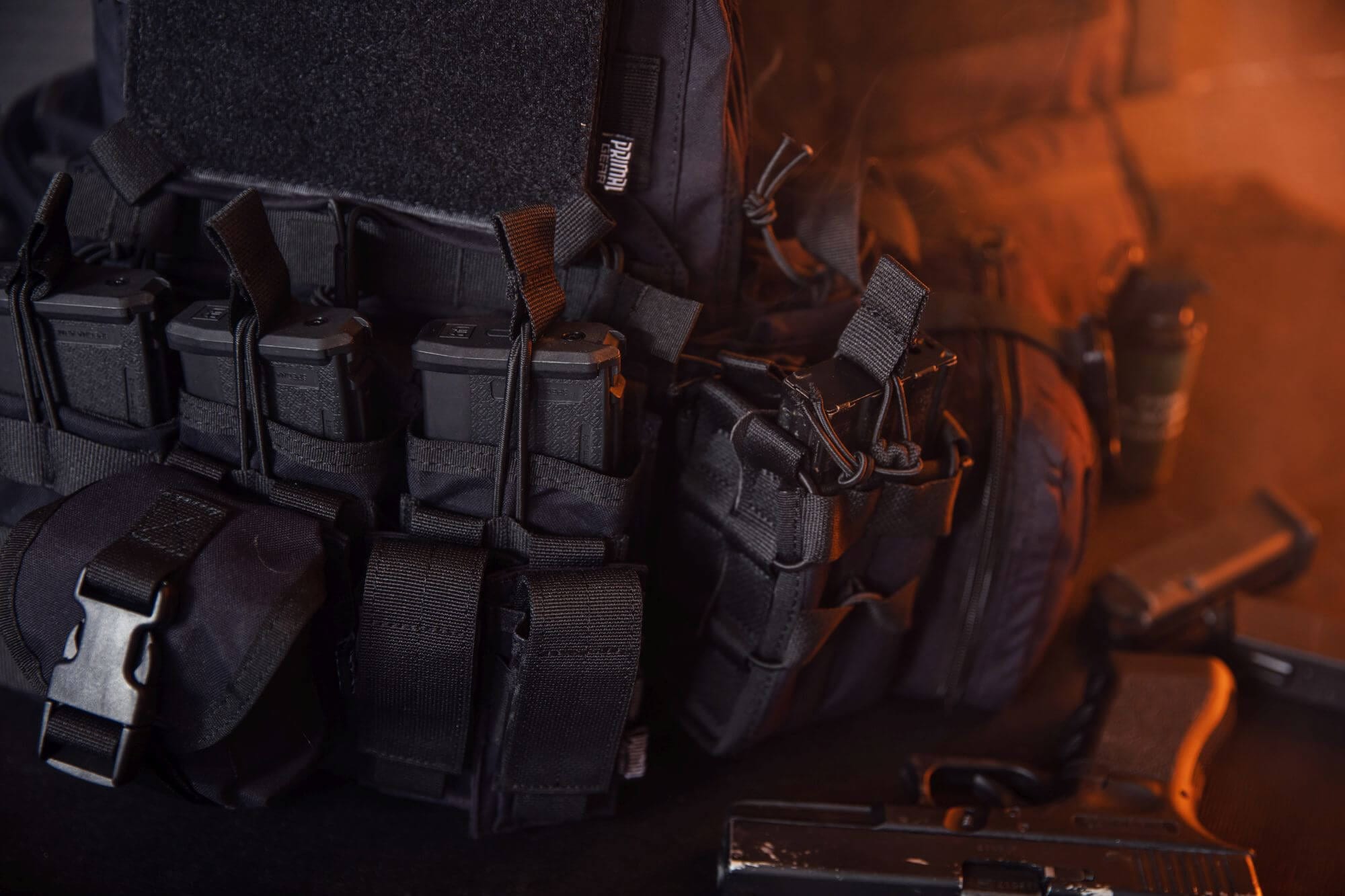 Double Carbine Magazine Pouch Corrie - Black