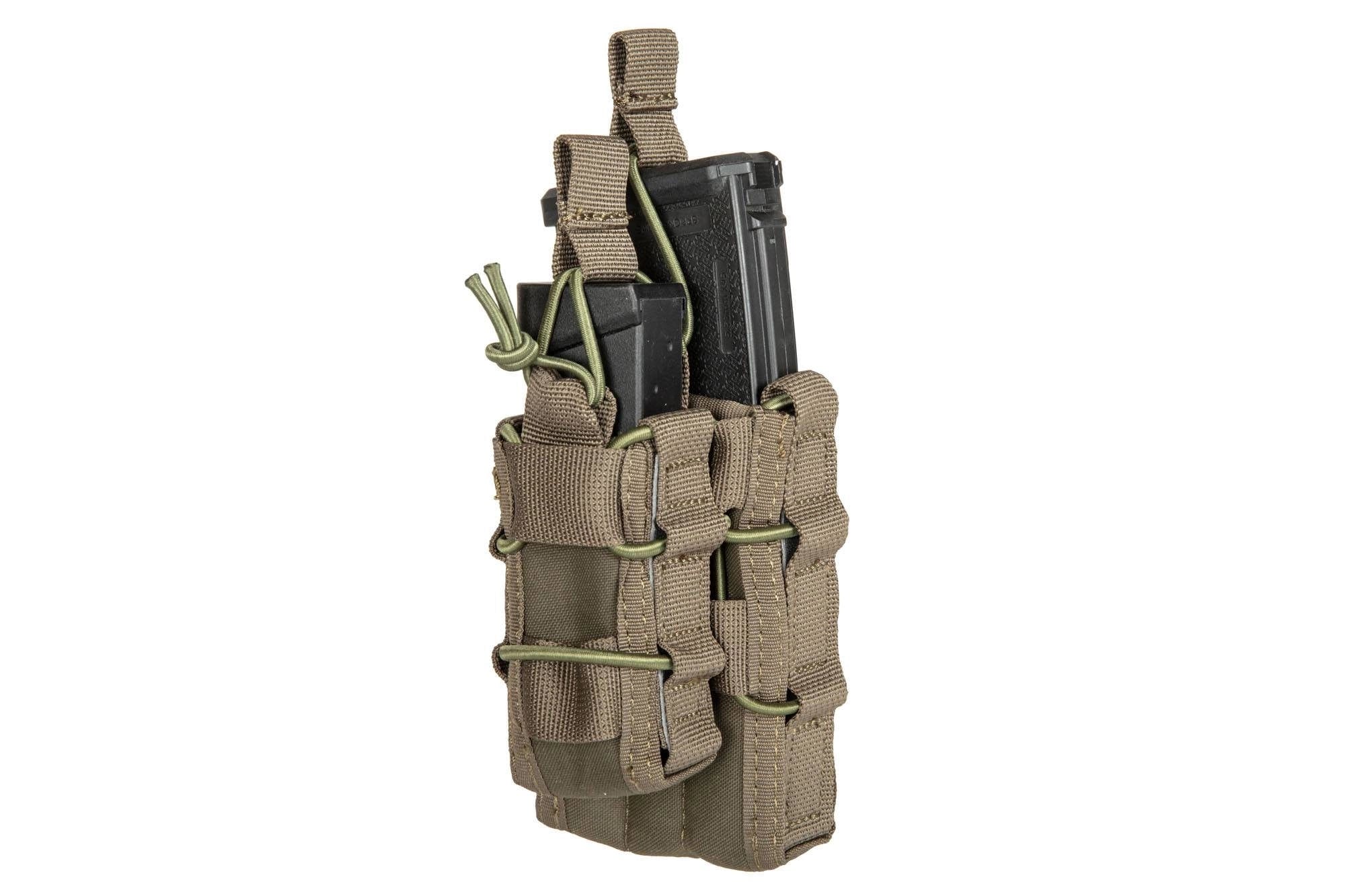 1+1 Shingle Pouch - Olive