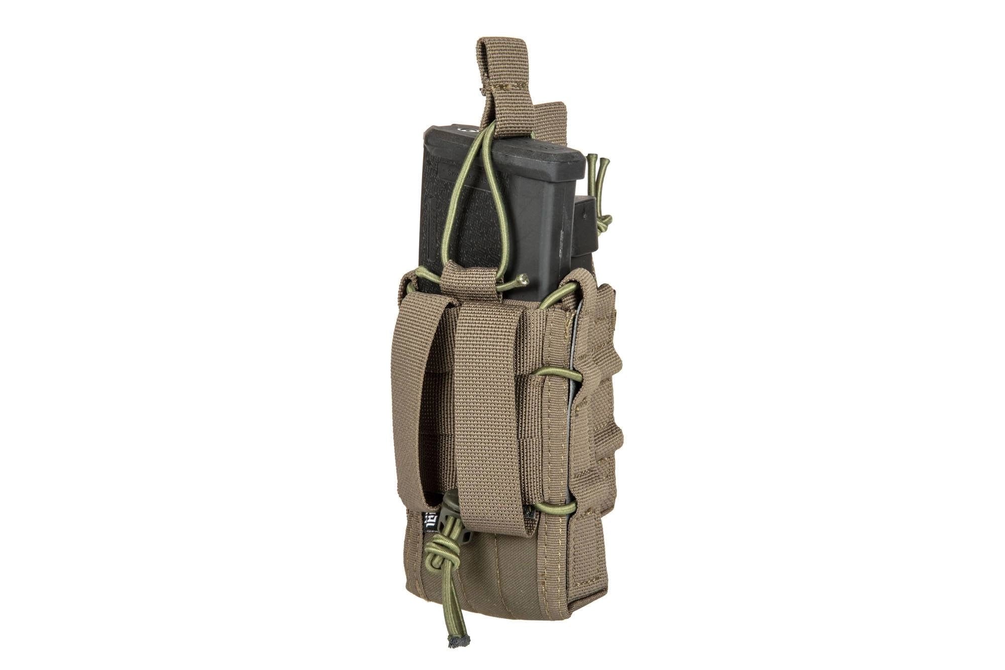 1+1 Shingle Pouch - Olive
