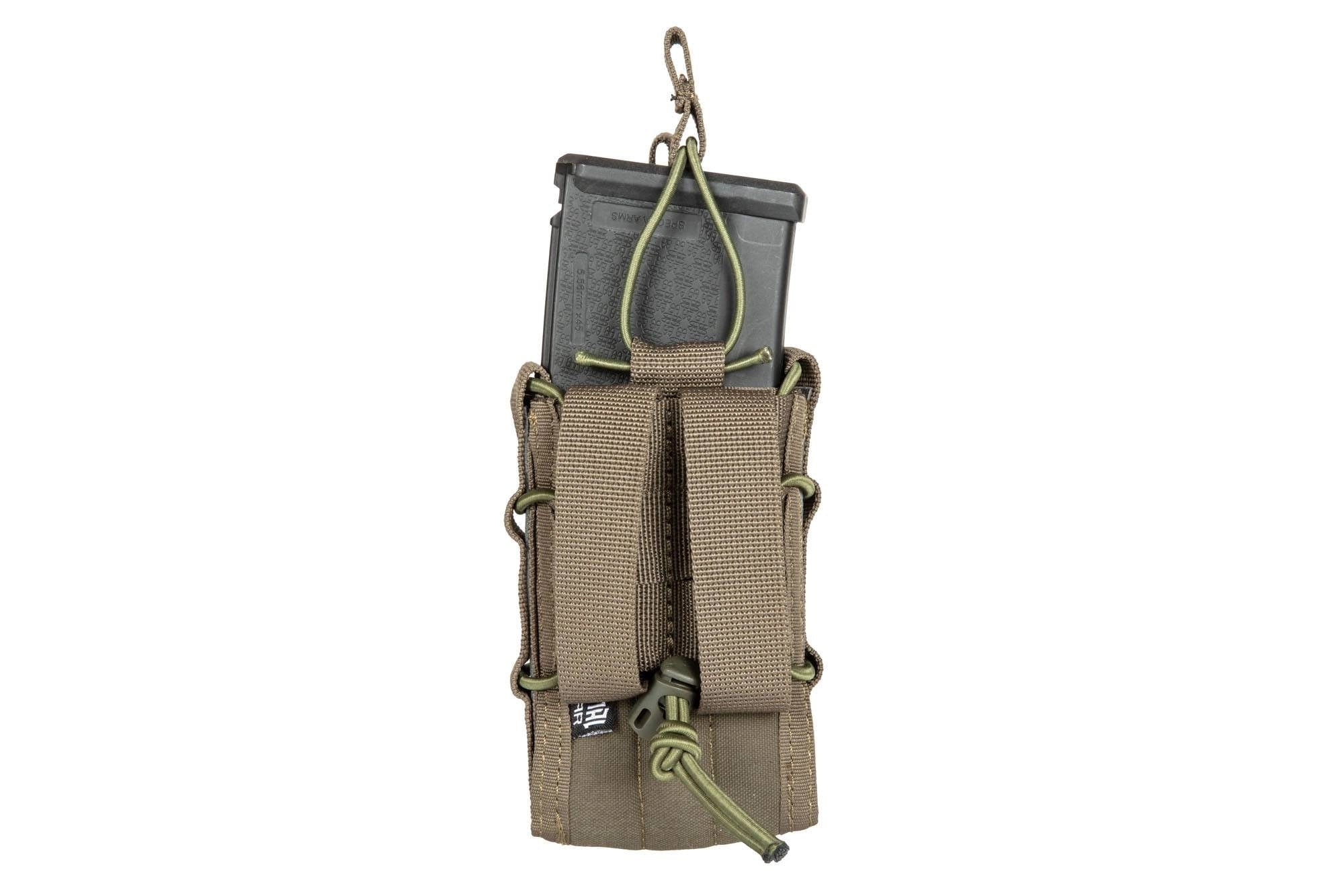 1+1 Shingle Pouch - Olive