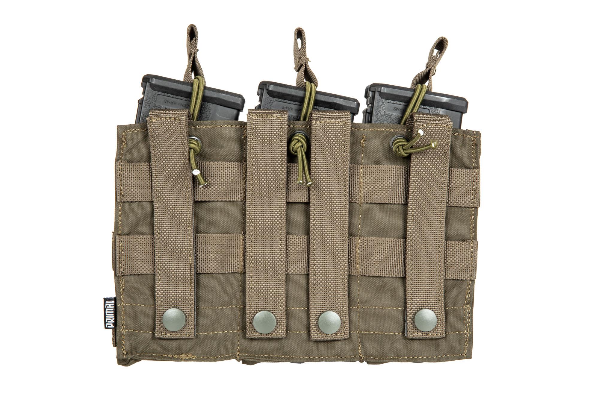 Triple Open Magazine Pouch Koga - Olive