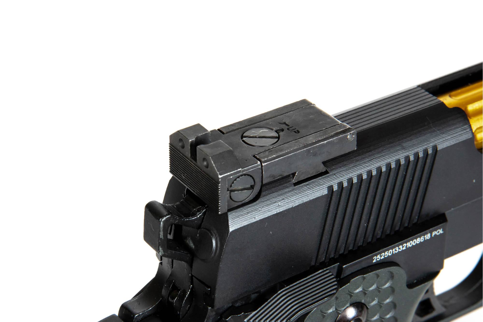 HEX CUT 3335 HI-CAPA 5.1 CUSTOM SERIES BLACK/GOLD