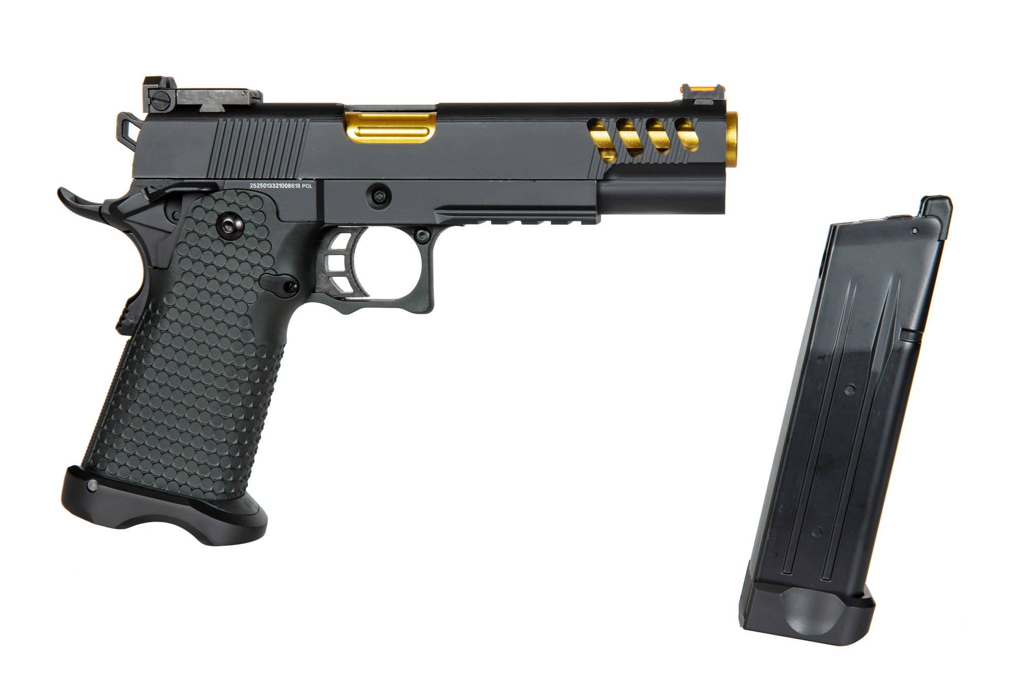 HEX CUT 3335 HI-CAPA 5.1 CUSTOM SERIES BLACK/GOLD