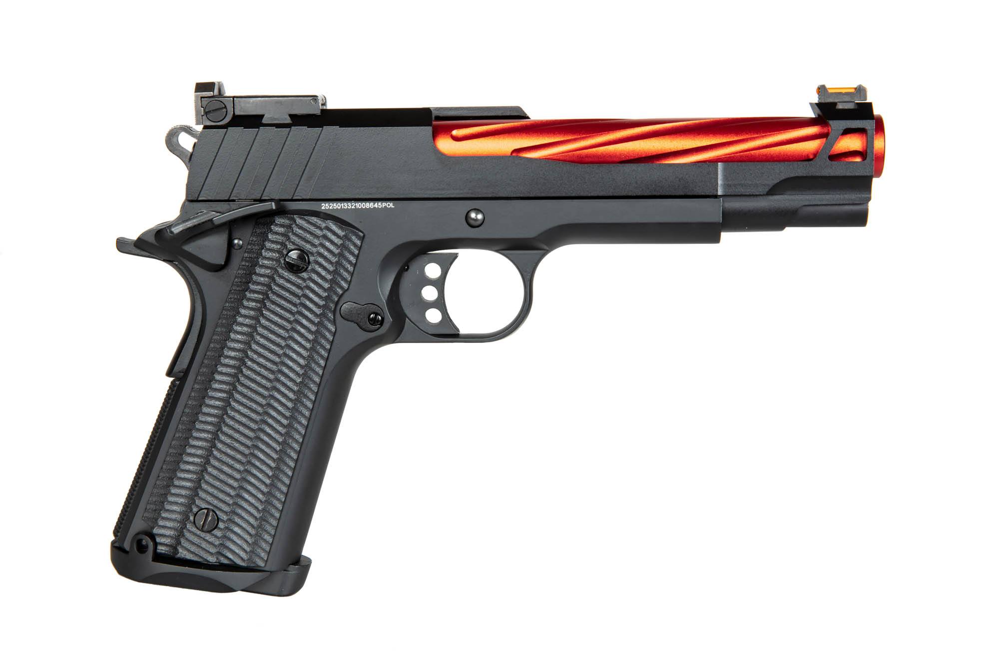 1911 Gas Blowback Pistol Open Slide