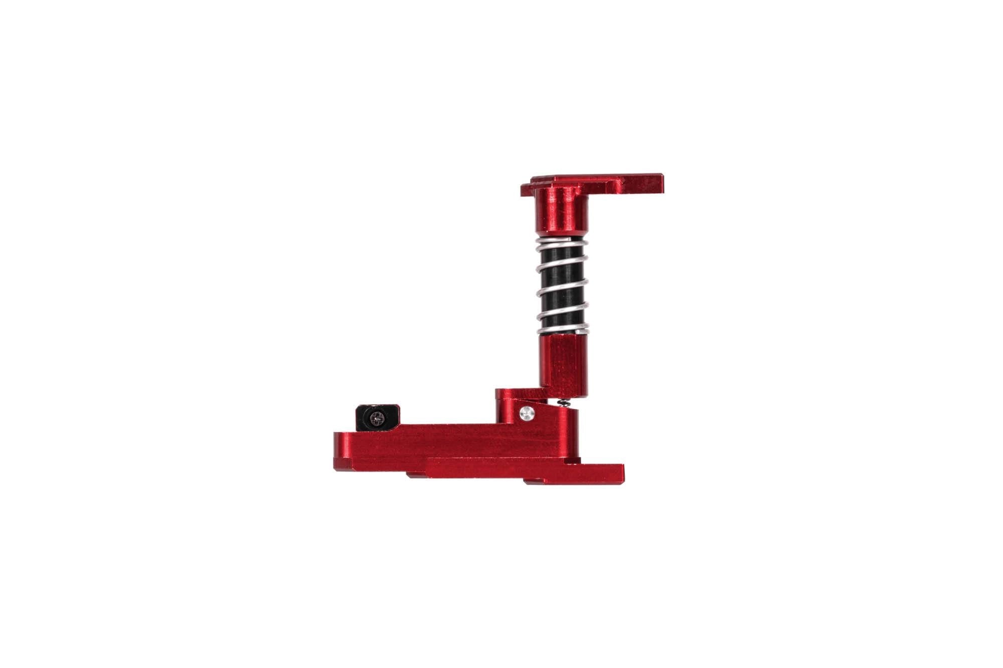 CNC M4/M16 Ambidextrous magazine release - Red-2