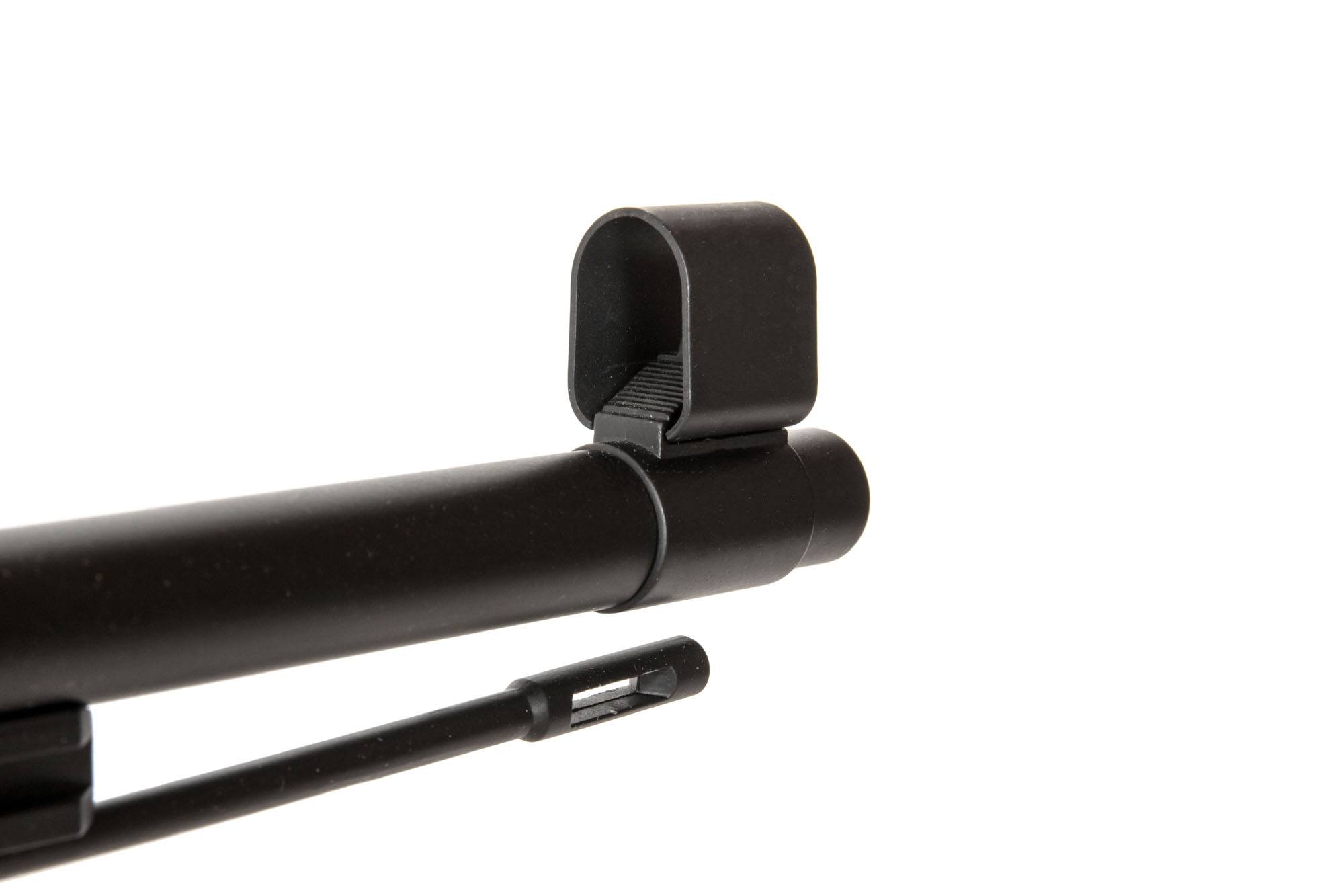 Kar98k rifle replica (spring loaded) wooden version + rifle scope