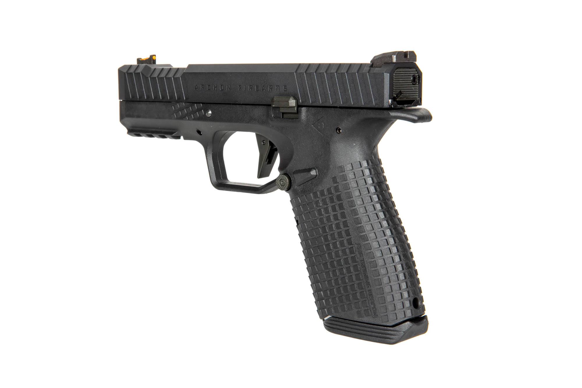 Airsoft Pistol Archon Type B - Black (Aluminium / Green Gas)