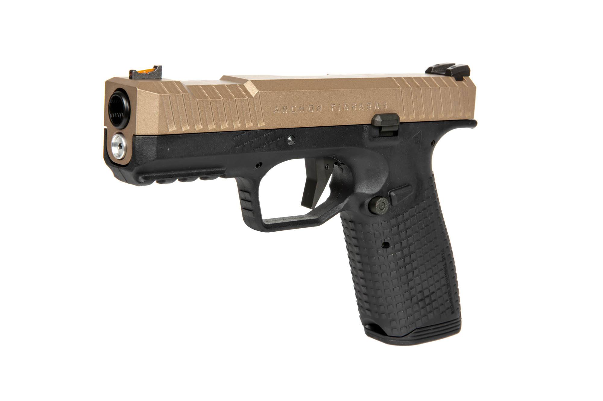 Airsoft Pistol Archon Type B FDE (Aluminium/Green Gas)