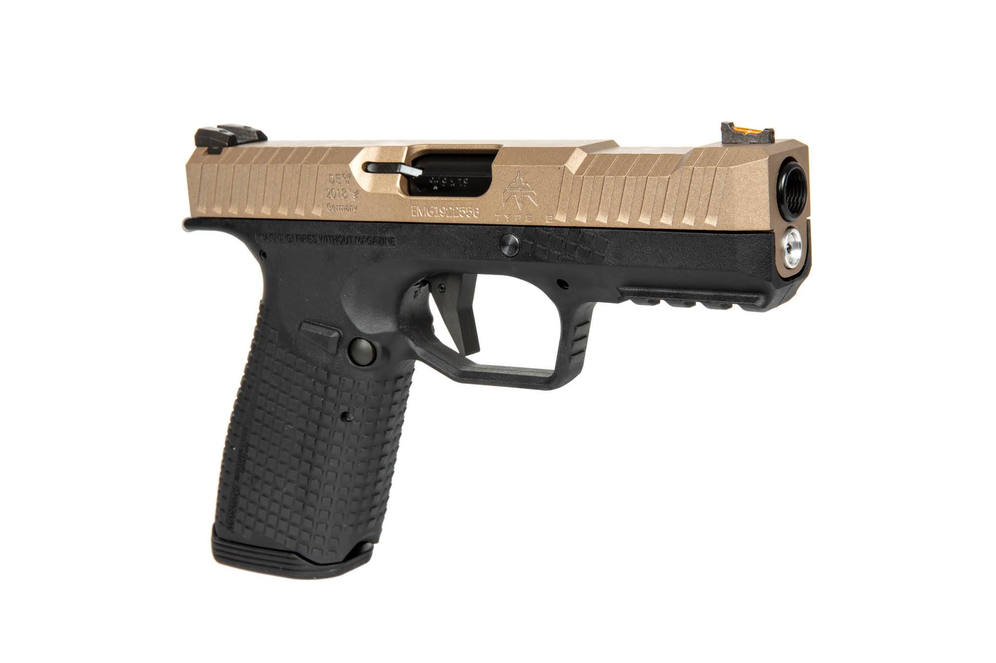 Airsoft Pistol Archon Type B FDE (Aluminium/Green Gas)