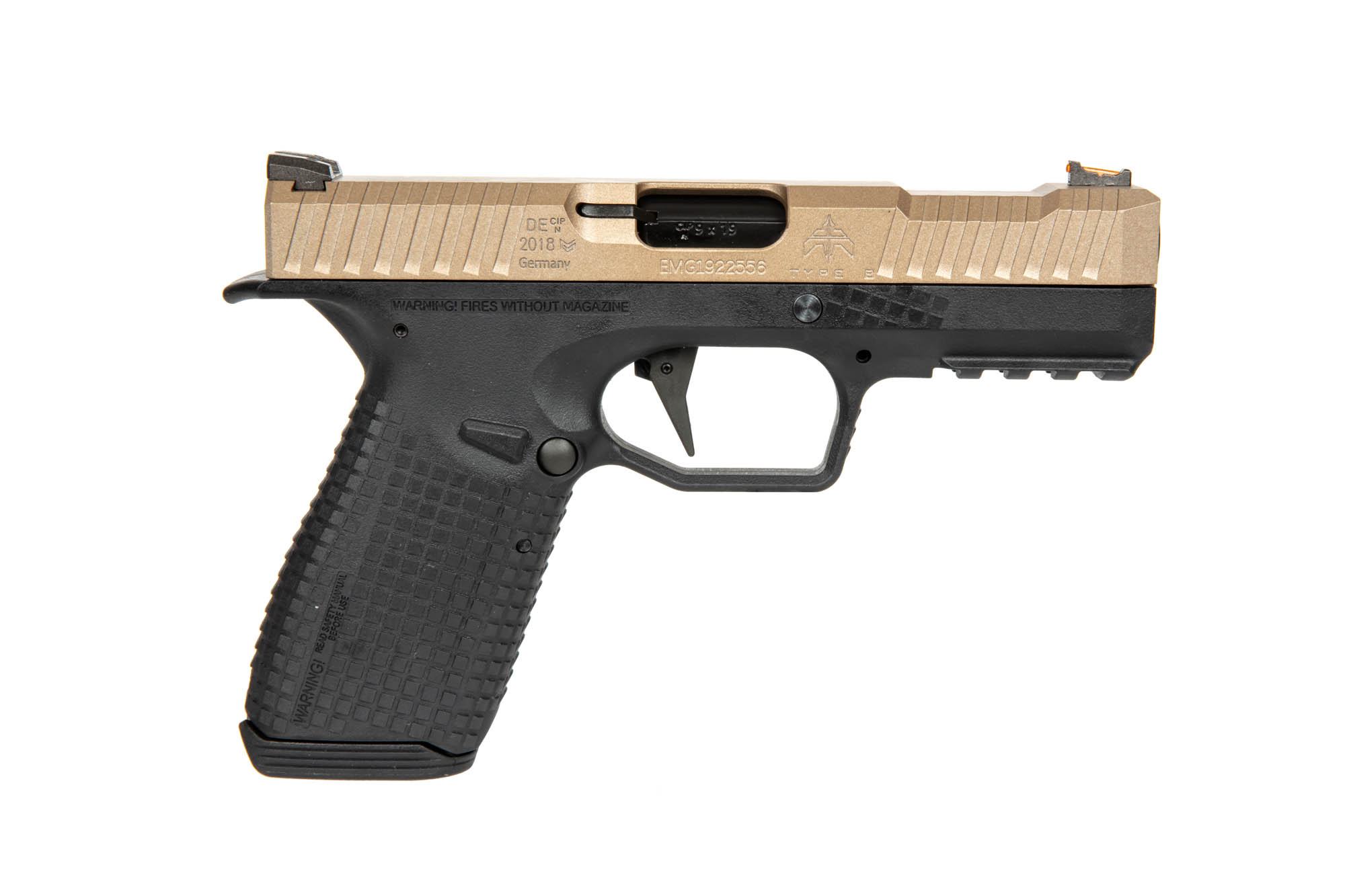 Airsoft Pistol Archon Type B FDE (Aluminium/Green Gas)