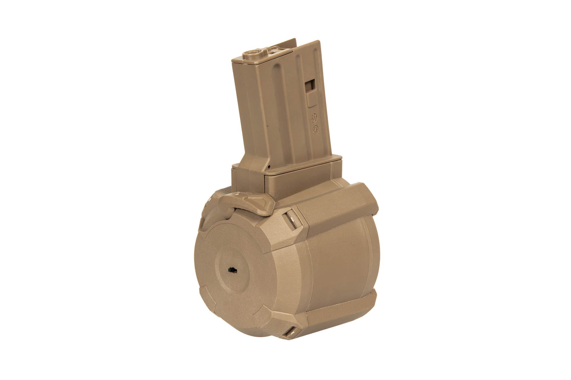 1400rd Electric Drum Magazine for M4/M16 replicas - tan