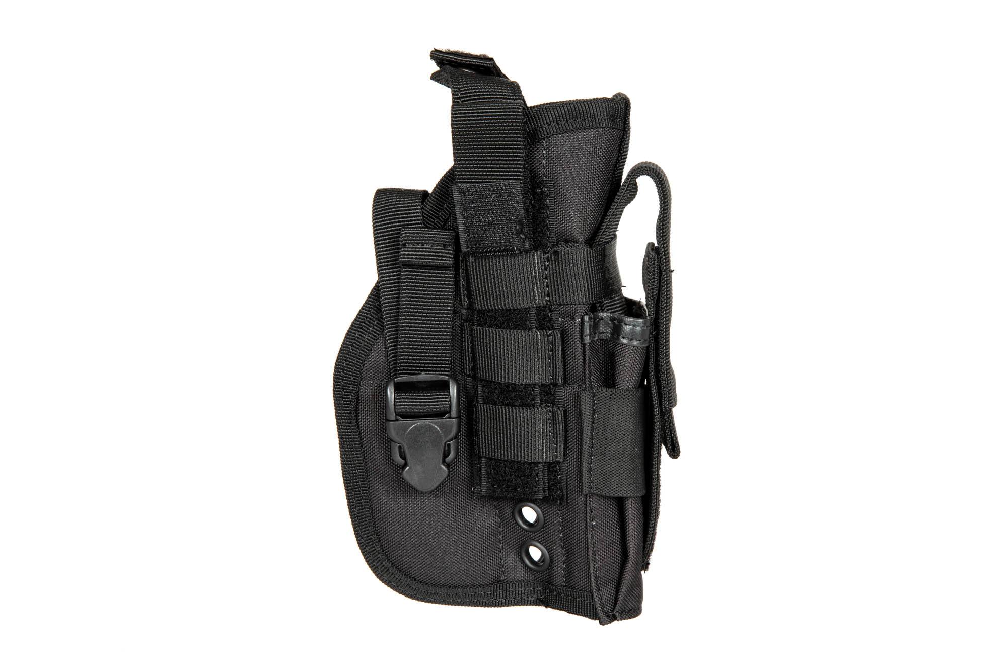 Universal Holster with mag Pouch - Black