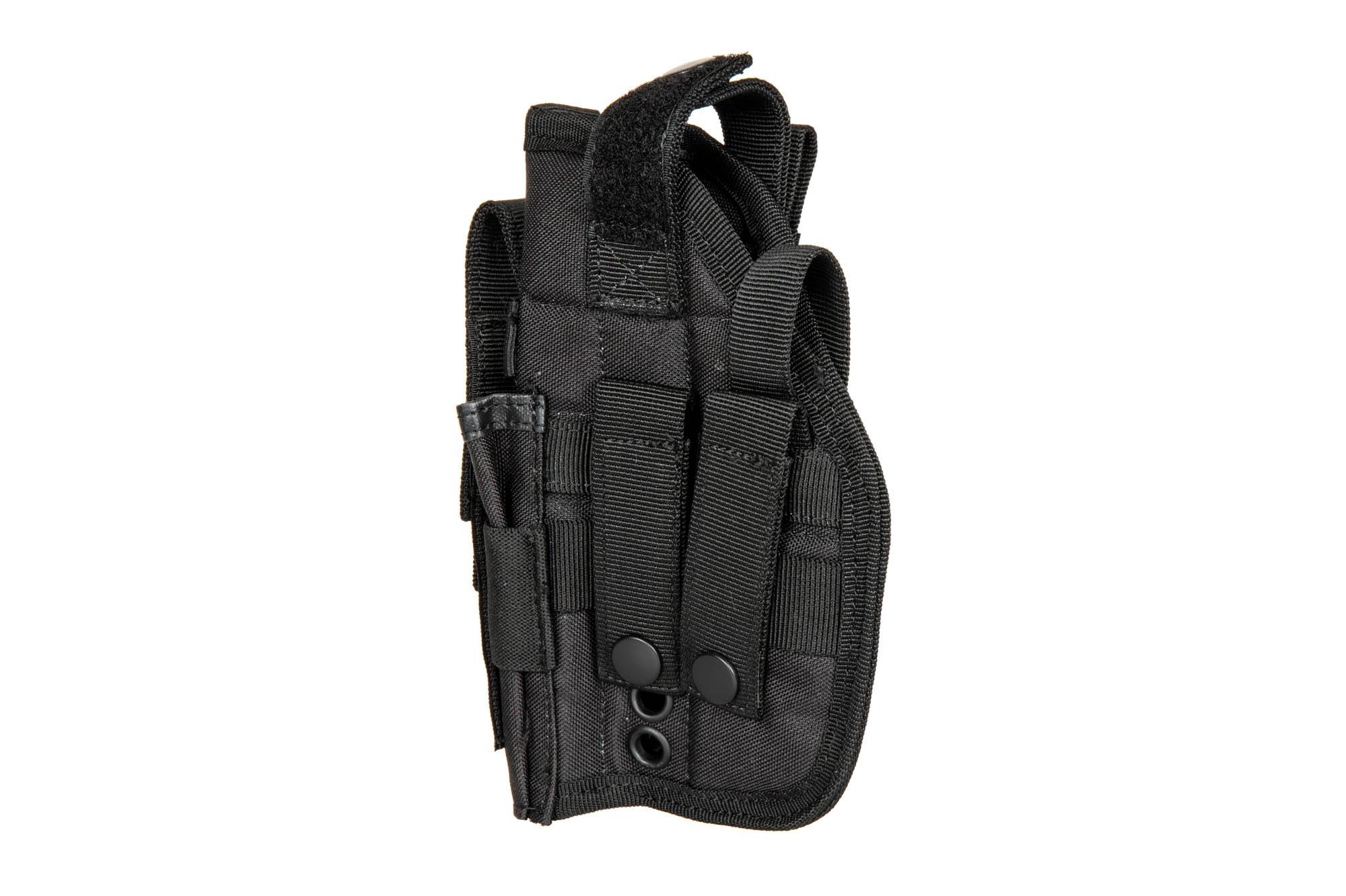 Universal Holster with mag Pouch - Black