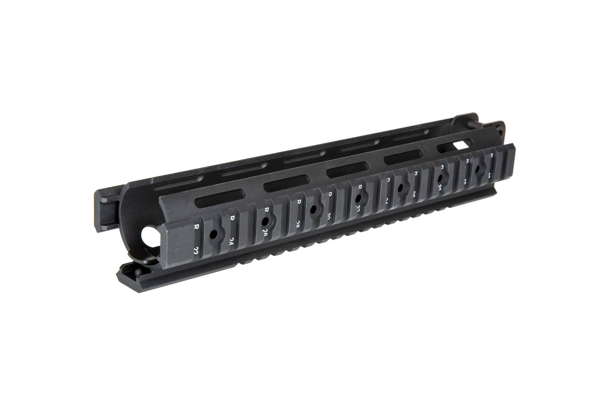 RIS Front grip for replicas type LK33/HK33 - Black