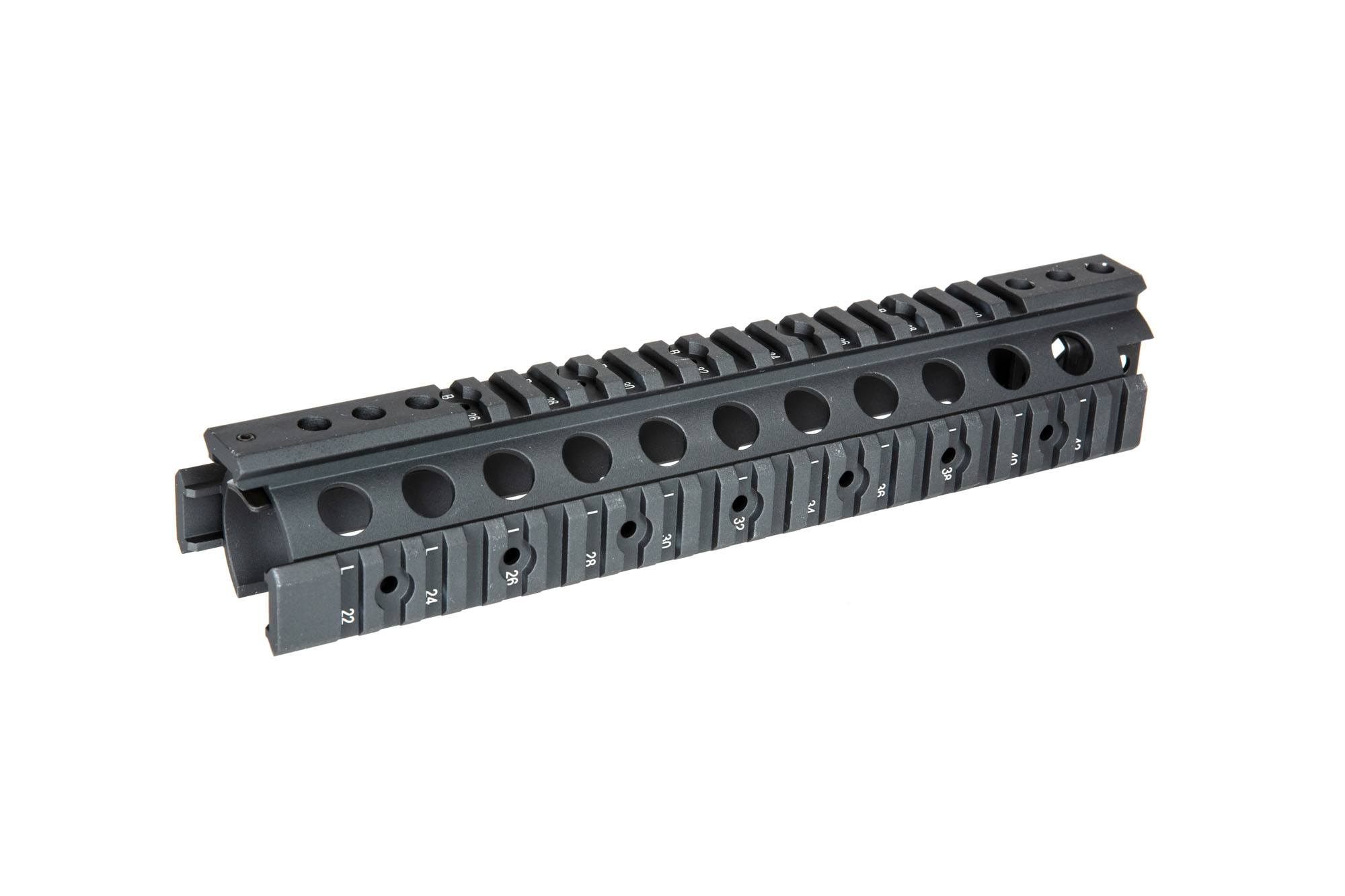 RIS Front grip for replicas type LK33/HK33 - Black